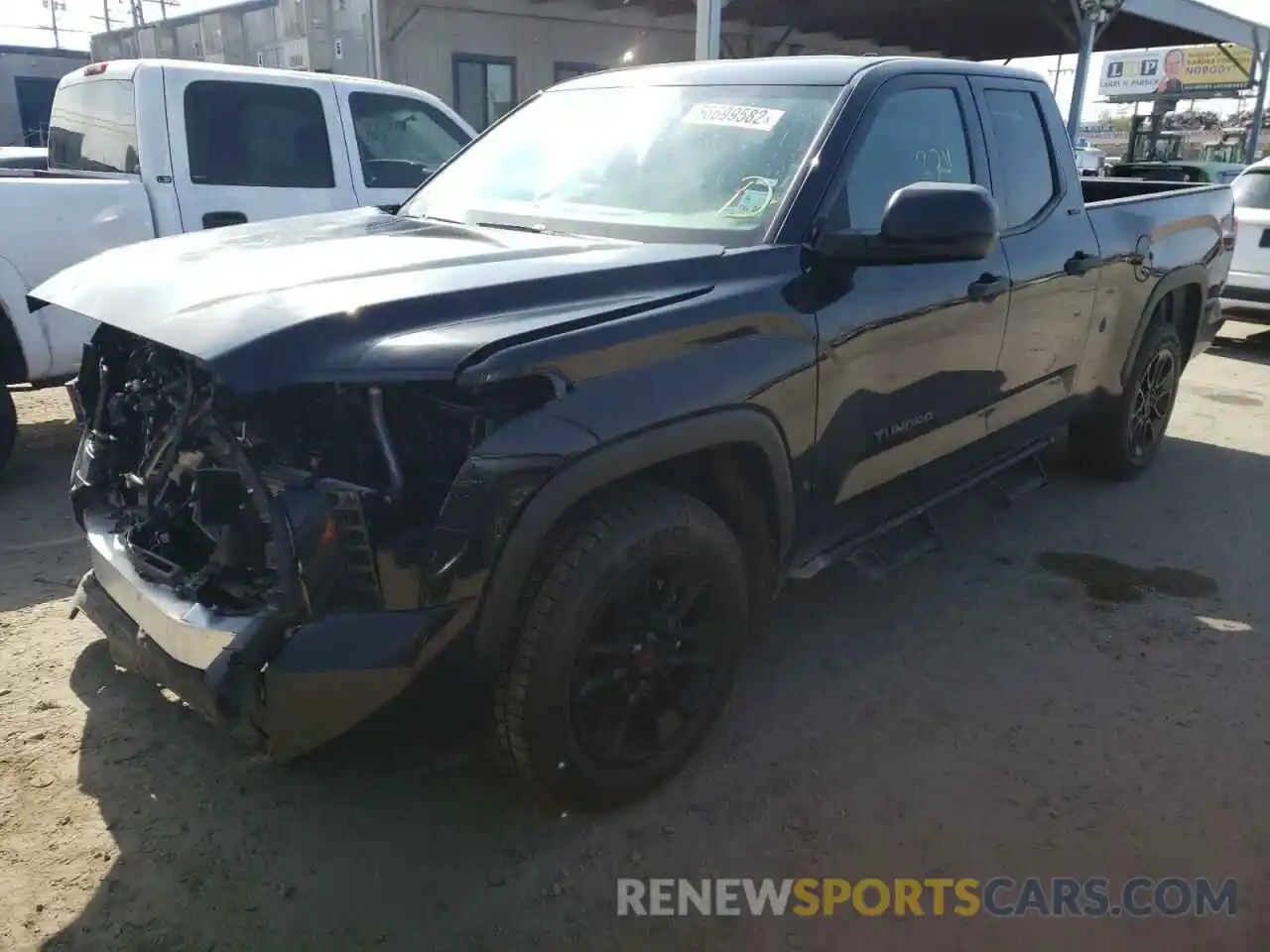 2 Photograph of a damaged car 5TFLA5AA5NX009967 TOYOTA TUNDRA 2022