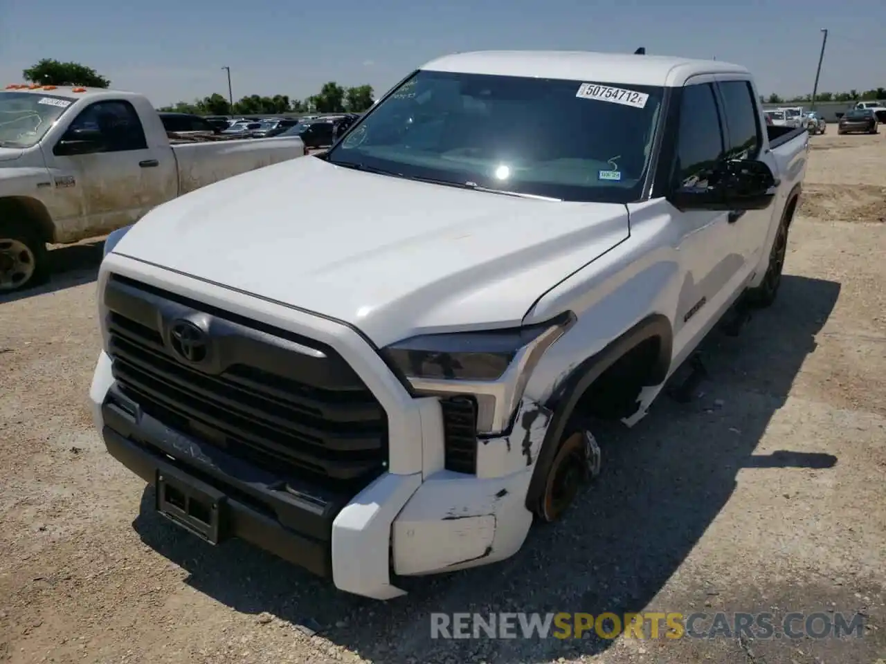 2 Photograph of a damaged car 5TFLA5AB1NX007335 TOYOTA TUNDRA 2022