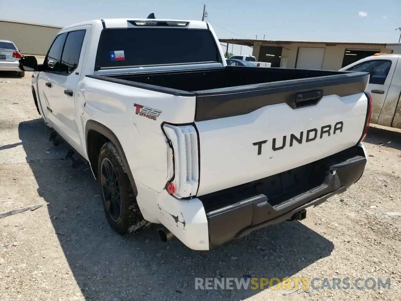 3 Photograph of a damaged car 5TFLA5AB1NX007335 TOYOTA TUNDRA 2022