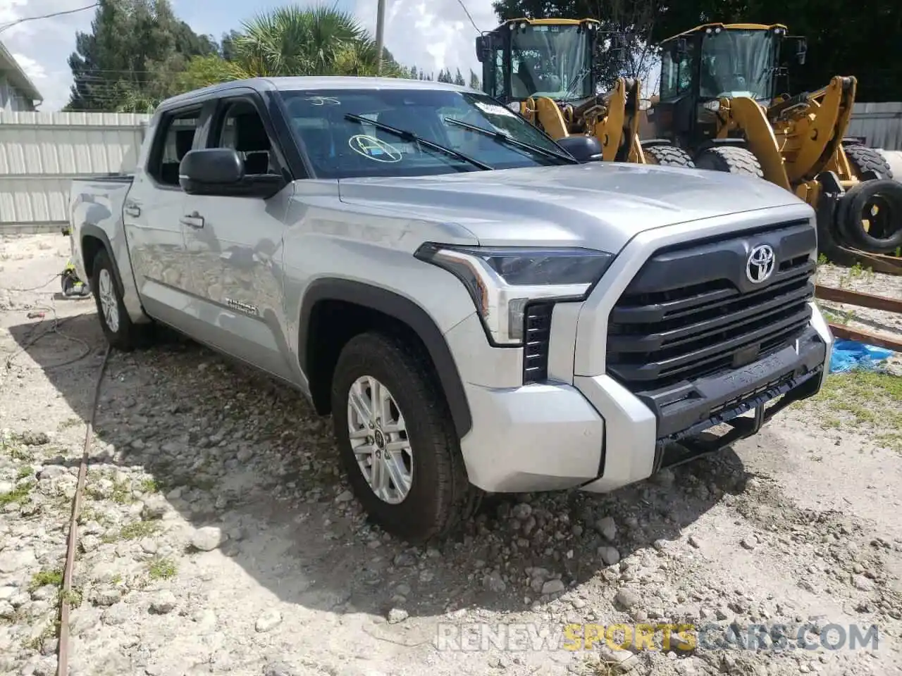 1 Photograph of a damaged car 5TFLA5AB3NX002296 TOYOTA TUNDRA 2022