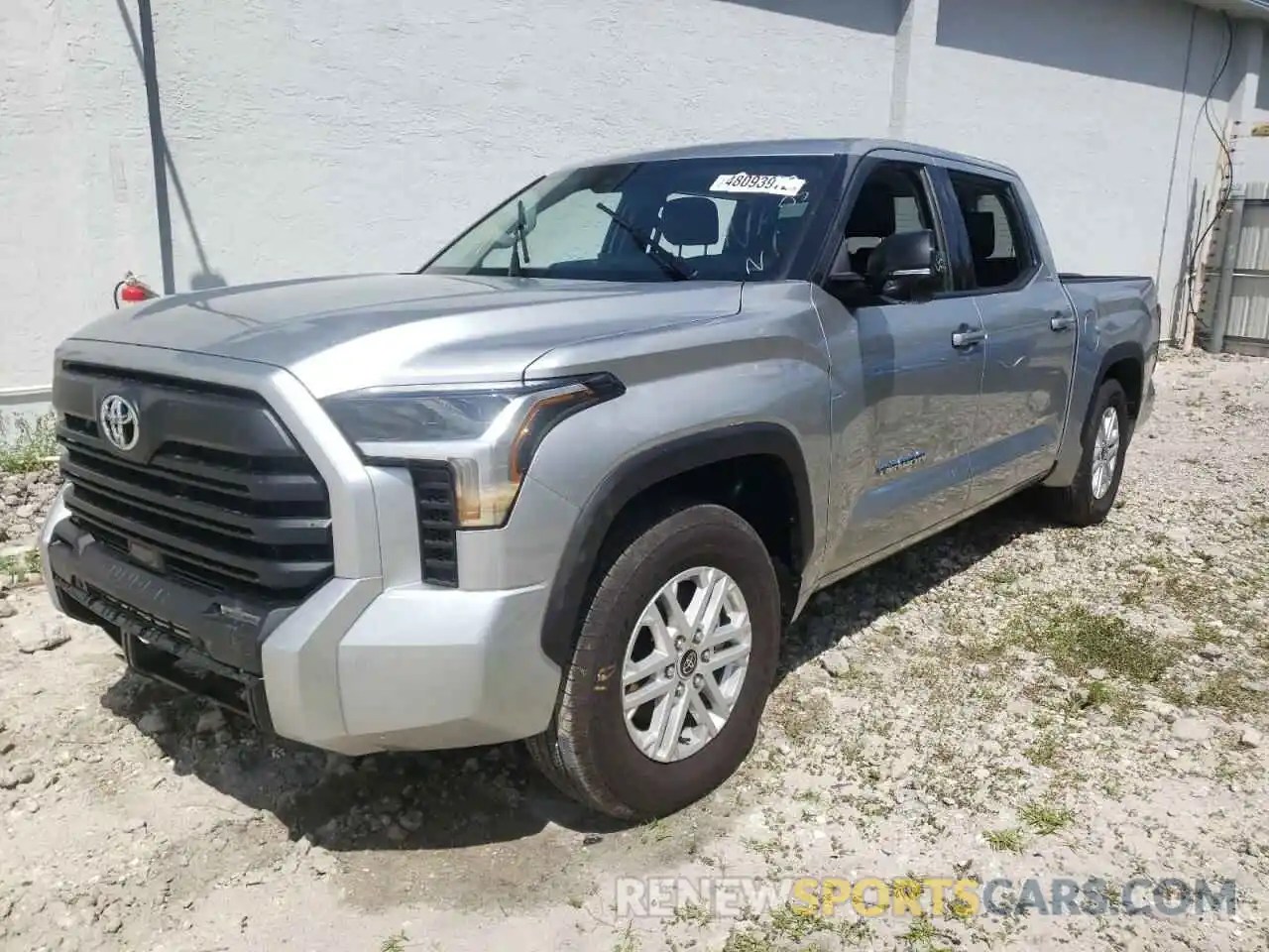 2 Photograph of a damaged car 5TFLA5AB3NX002296 TOYOTA TUNDRA 2022