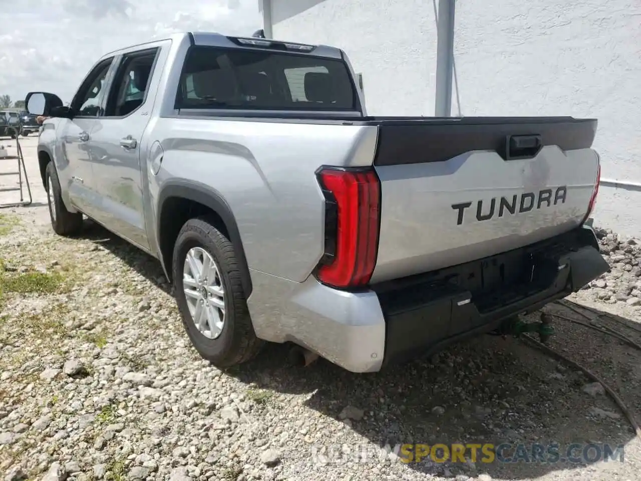 3 Photograph of a damaged car 5TFLA5AB3NX002296 TOYOTA TUNDRA 2022