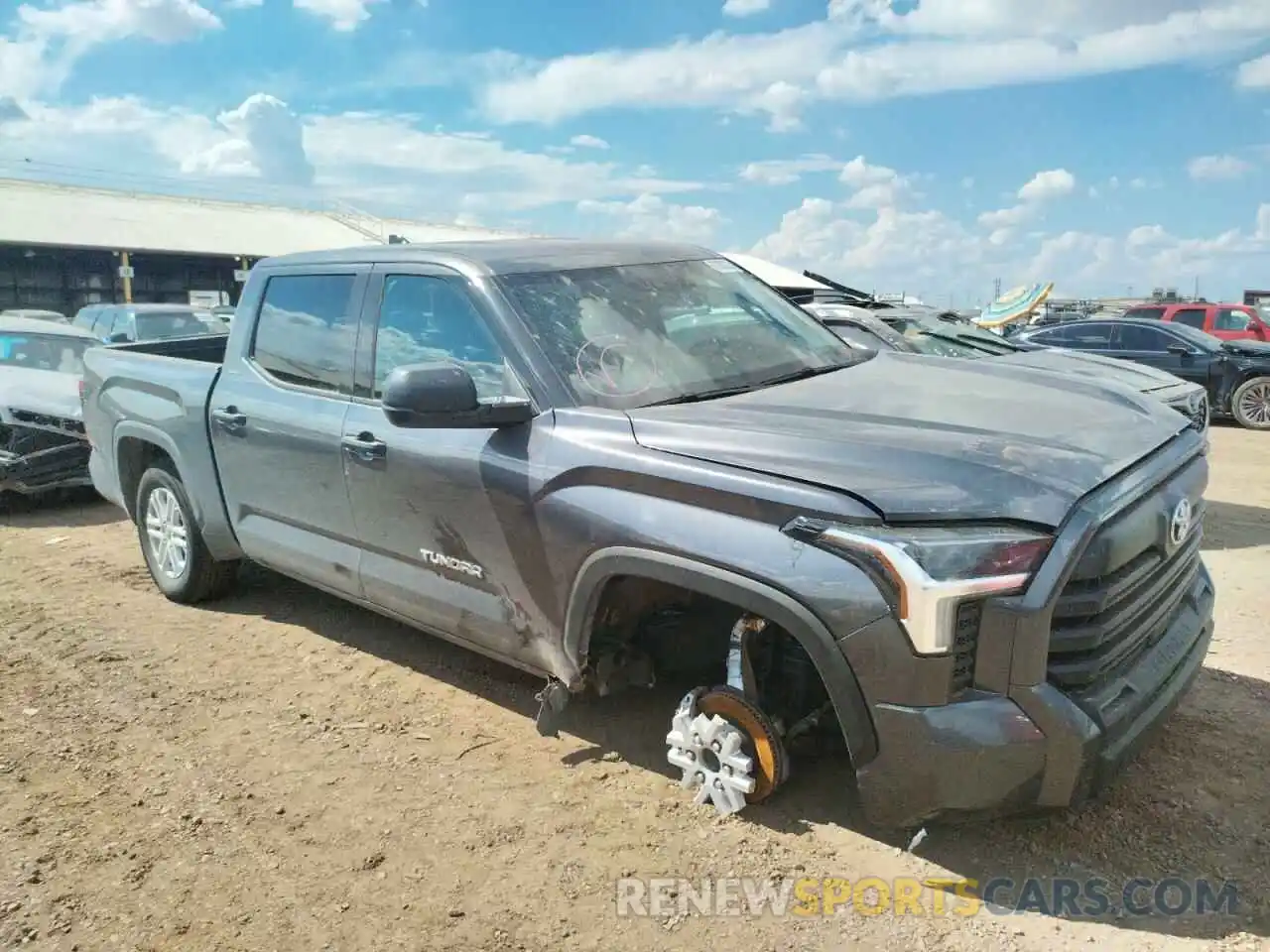 1 Фотография поврежденного автомобиля 5TFLA5AB3NX003688 TOYOTA TUNDRA 2022