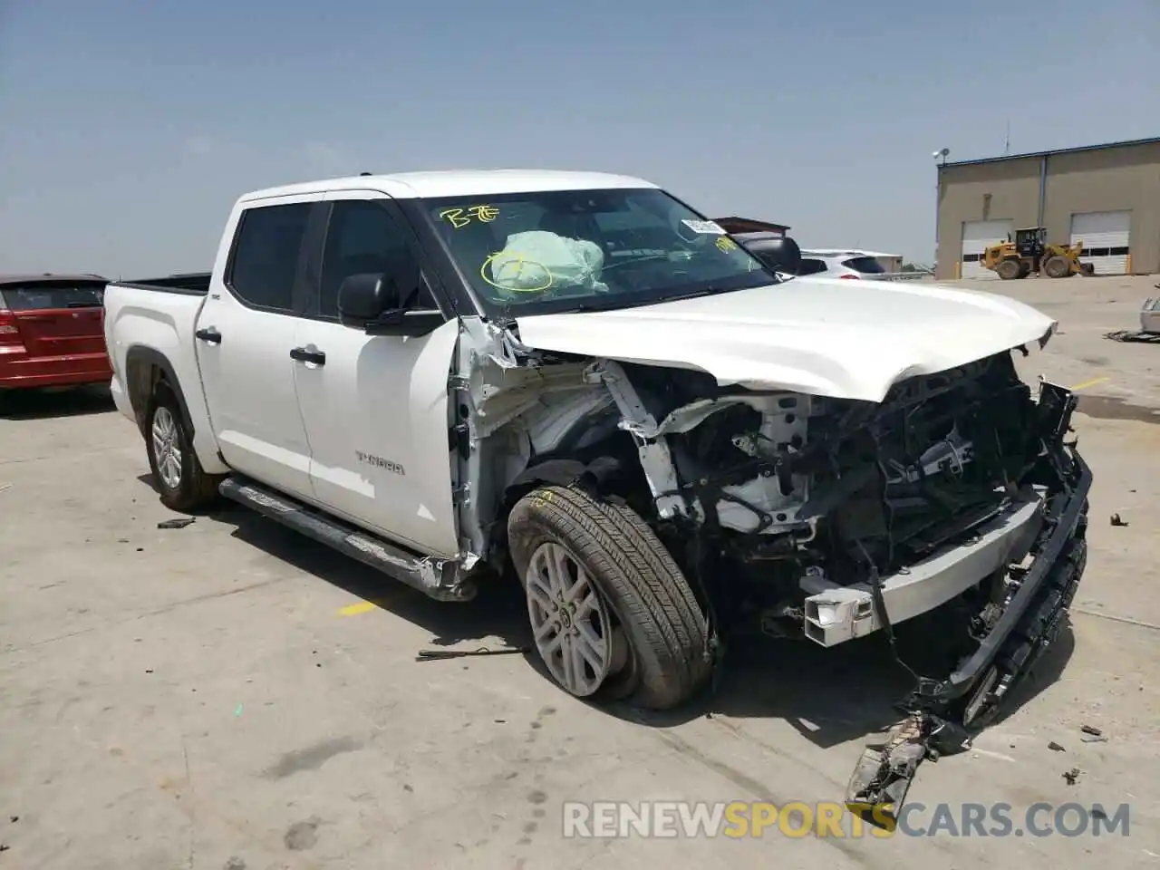 1 Photograph of a damaged car 5TFLA5AB7NX007694 TOYOTA TUNDRA 2022