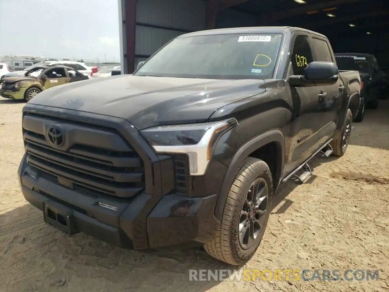 2 Photograph of a damaged car 5TFLA5AB8NX006067 TOYOTA TUNDRA 2022