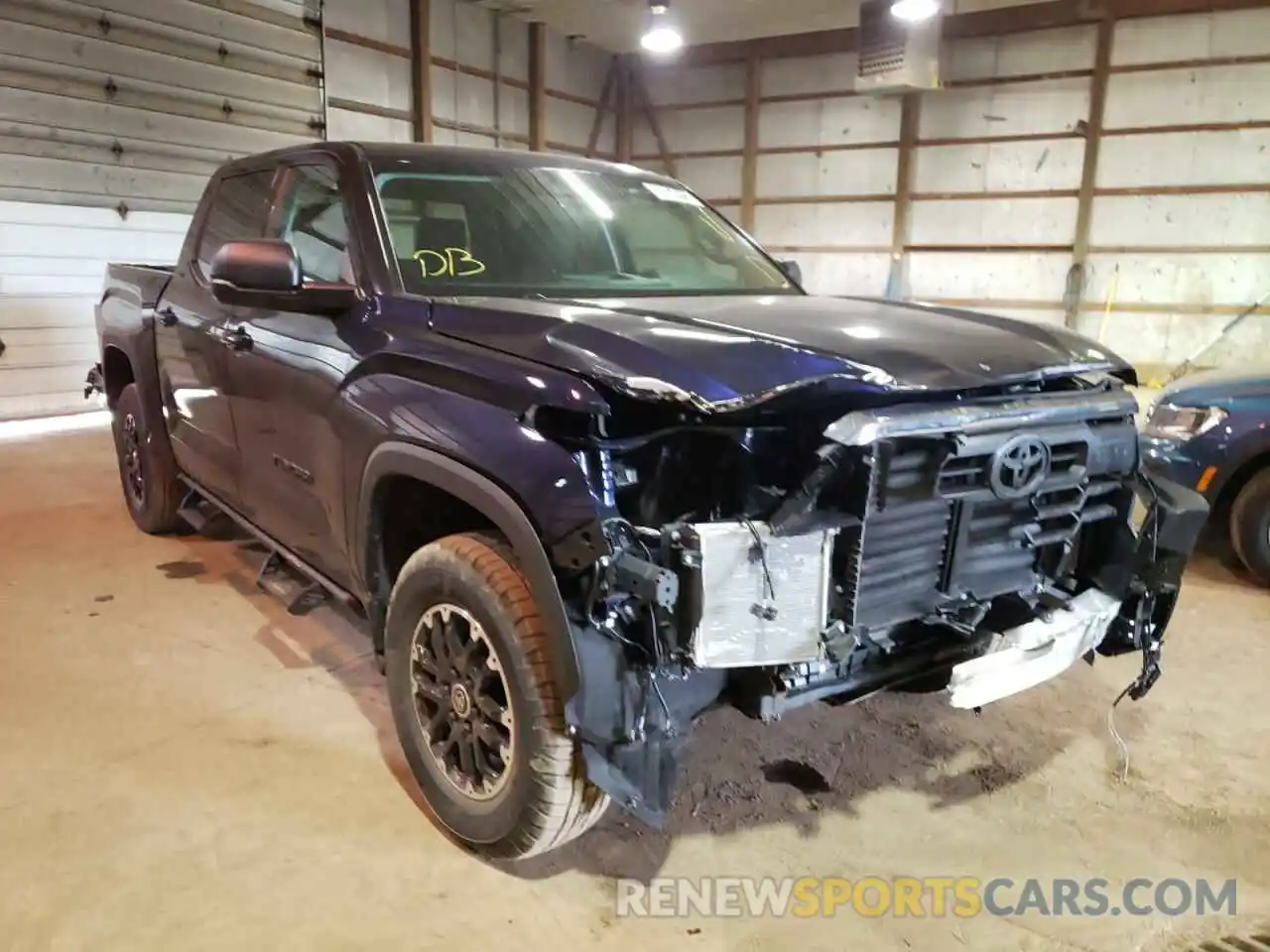 1 Photograph of a damaged car 5TFLA5DB1NX010487 TOYOTA TUNDRA 2022