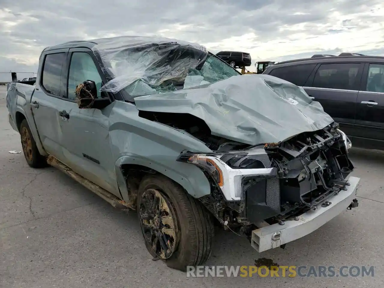 1 Photograph of a damaged car 5TFLA5DB1NX026687 TOYOTA TUNDRA 2022