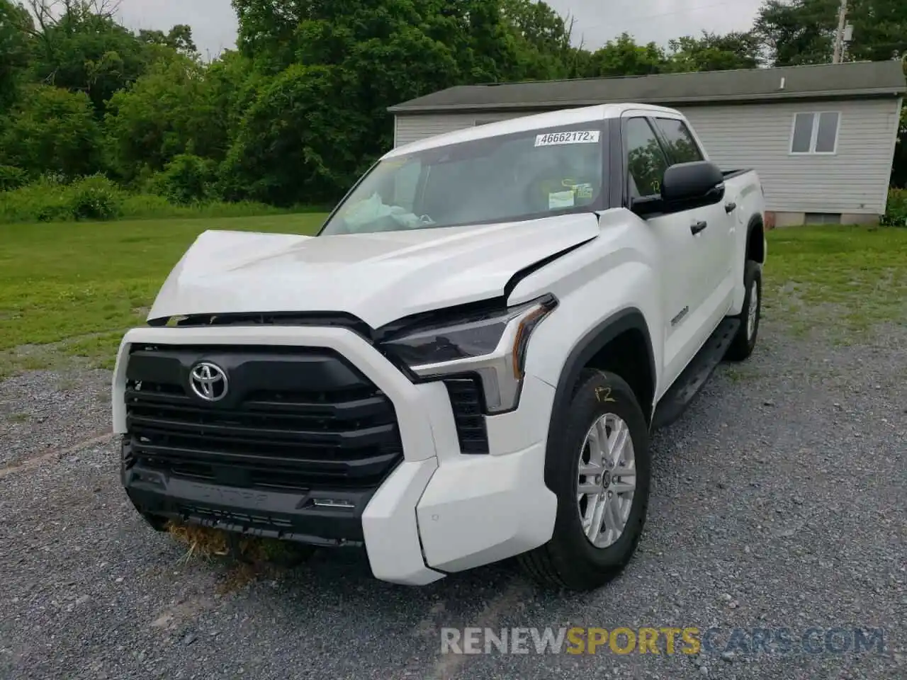 2 Photograph of a damaged car 5TFLA5DB4NX009835 TOYOTA TUNDRA 2022