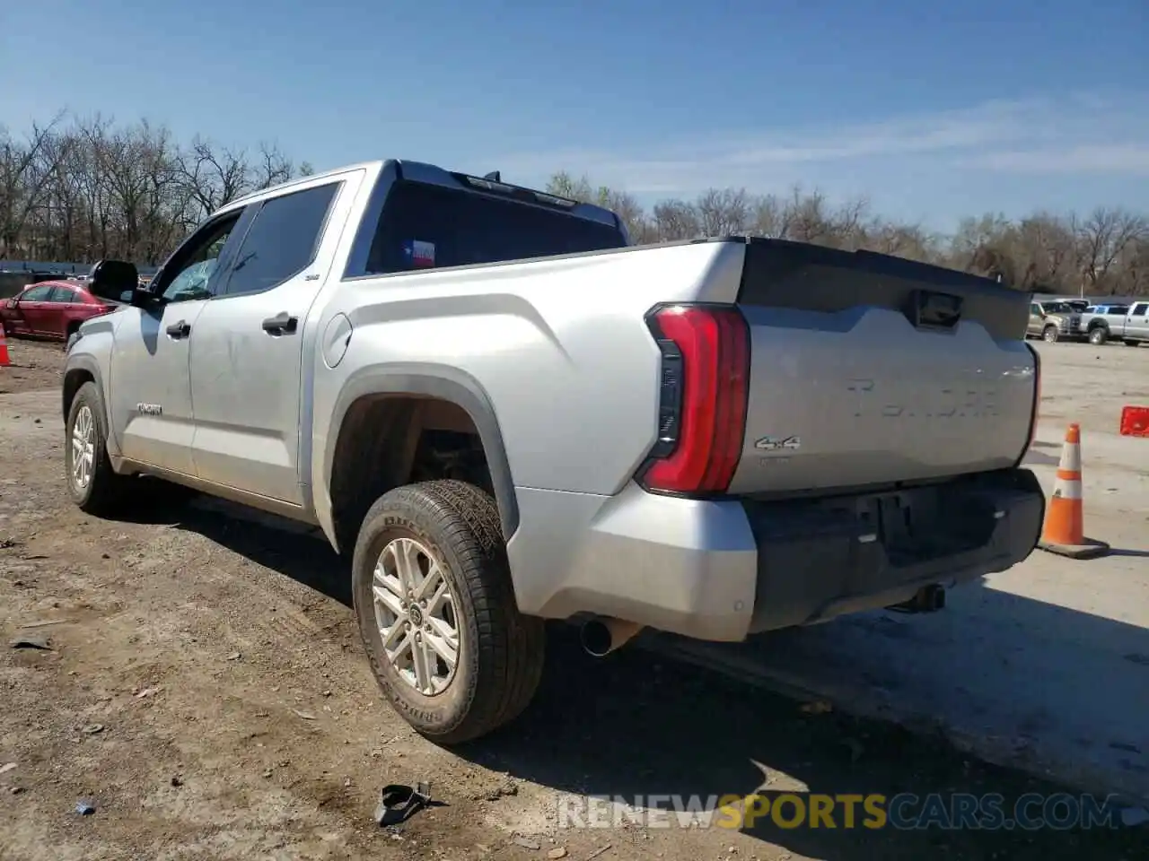 3 Photograph of a damaged car 5TFLA5DB6NX005012 TOYOTA TUNDRA 2022