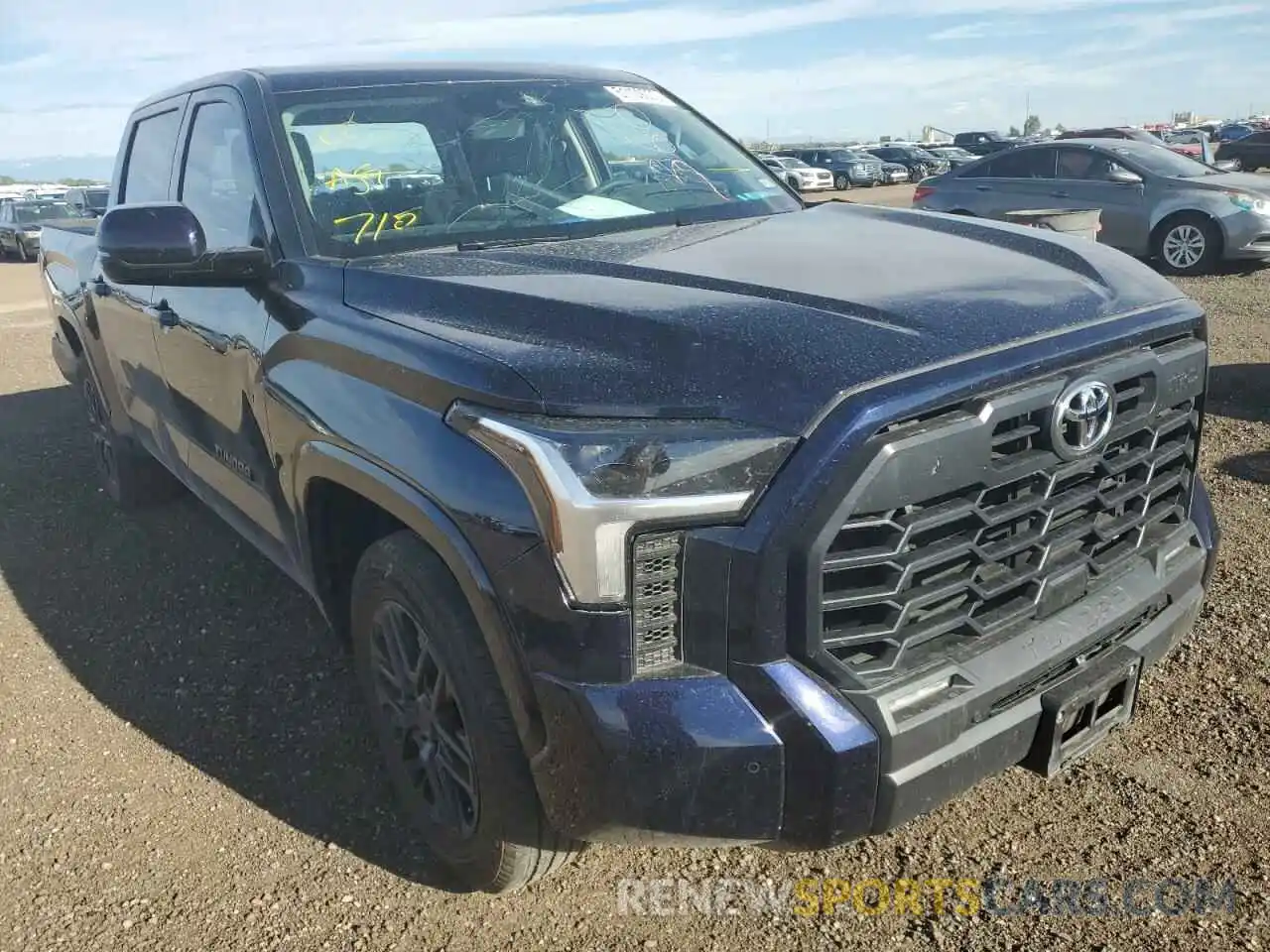 1 Photograph of a damaged car 5TFLA5DB8NX002483 TOYOTA TUNDRA 2022