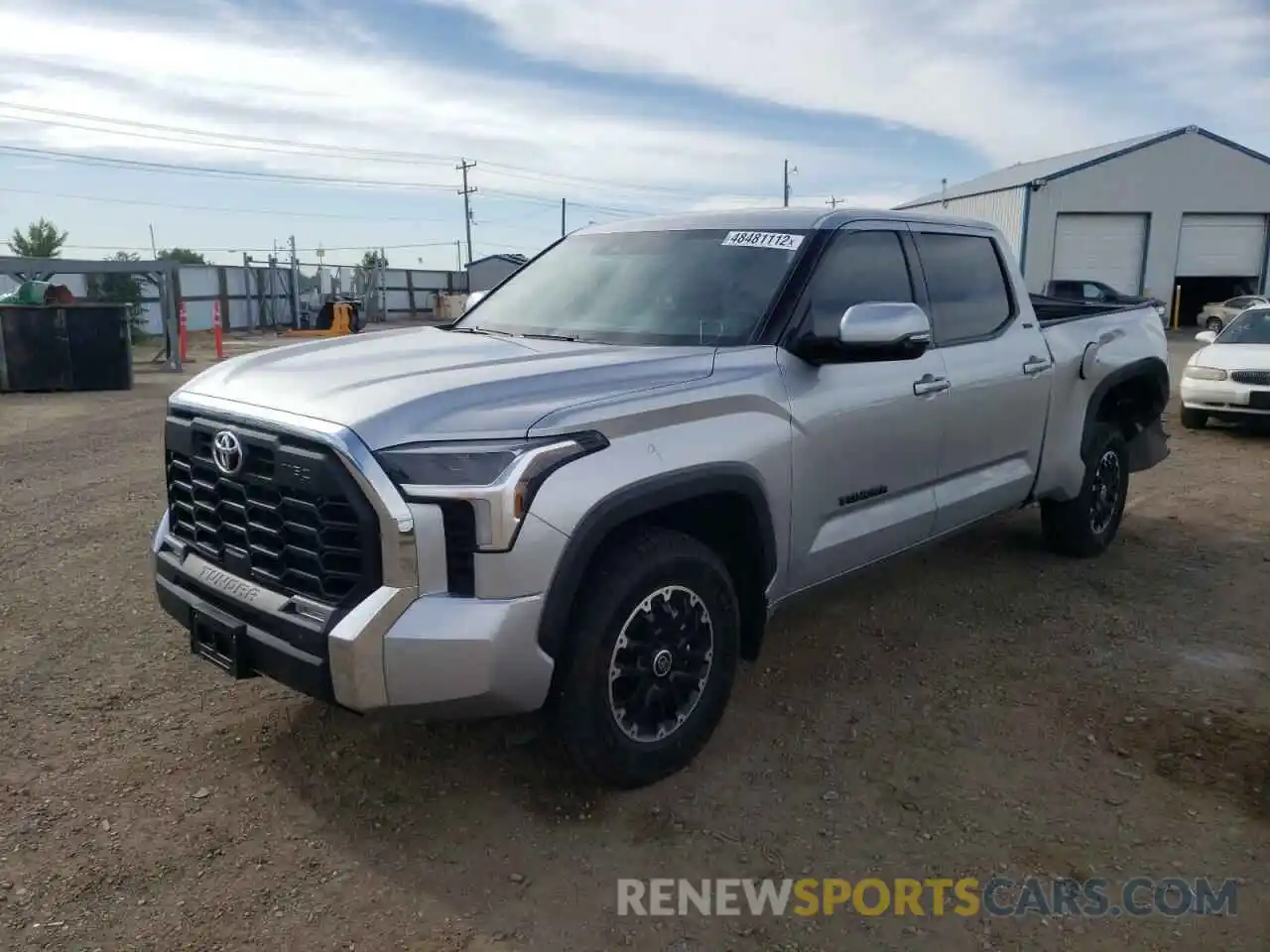 2 Photograph of a damaged car 5TFLA5EC7NX002403 TOYOTA TUNDRA 2022