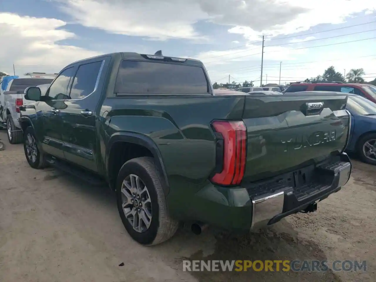 3 Photograph of a damaged car 5TFMA5AB6NX007075 TOYOTA TUNDRA 2022