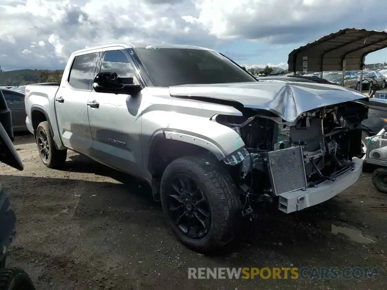 4 Photograph of a damaged car 5TFJA5DB2PX112102 TOYOTA TUNDRA 2023