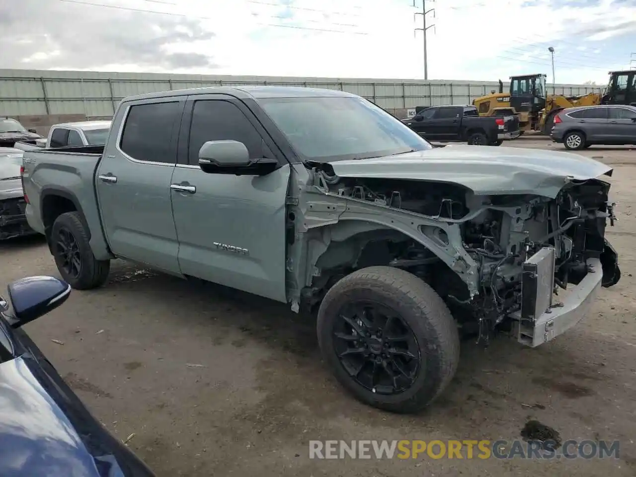 4 Photograph of a damaged car 5TFJA5DB4PX090054 TOYOTA TUNDRA 2023