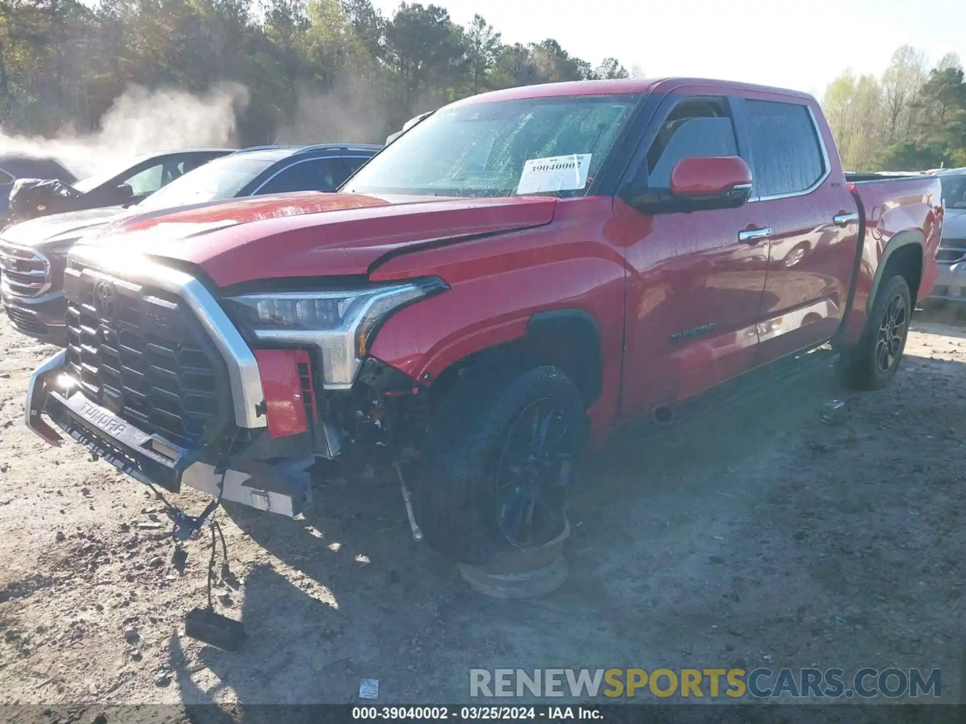 2 Photograph of a damaged car 5TFJA5DB4PX112666 TOYOTA TUNDRA 2023