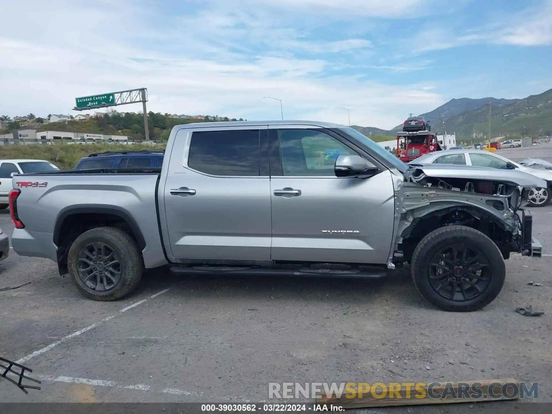 14 Photograph of a damaged car 5TFJA5DBXPX097171 TOYOTA TUNDRA 2023