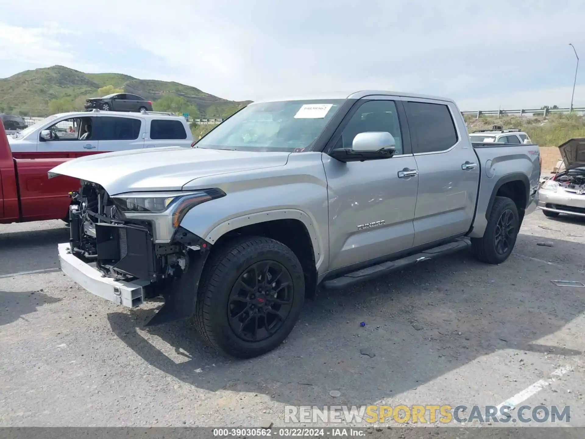 2 Photograph of a damaged car 5TFJA5DBXPX097171 TOYOTA TUNDRA 2023