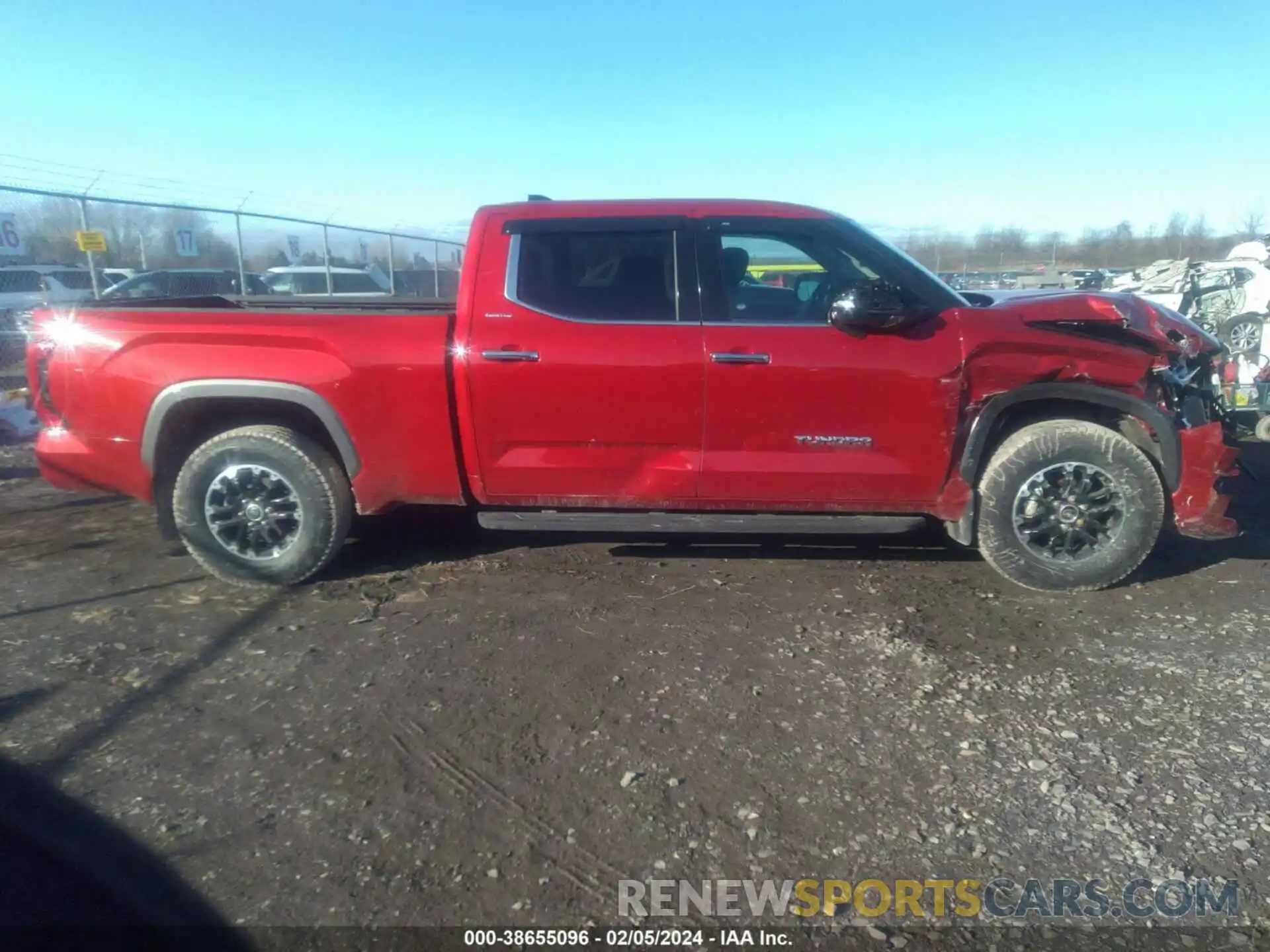 12 Photograph of a damaged car 5TFJA5EC3PX017409 TOYOTA TUNDRA 2023