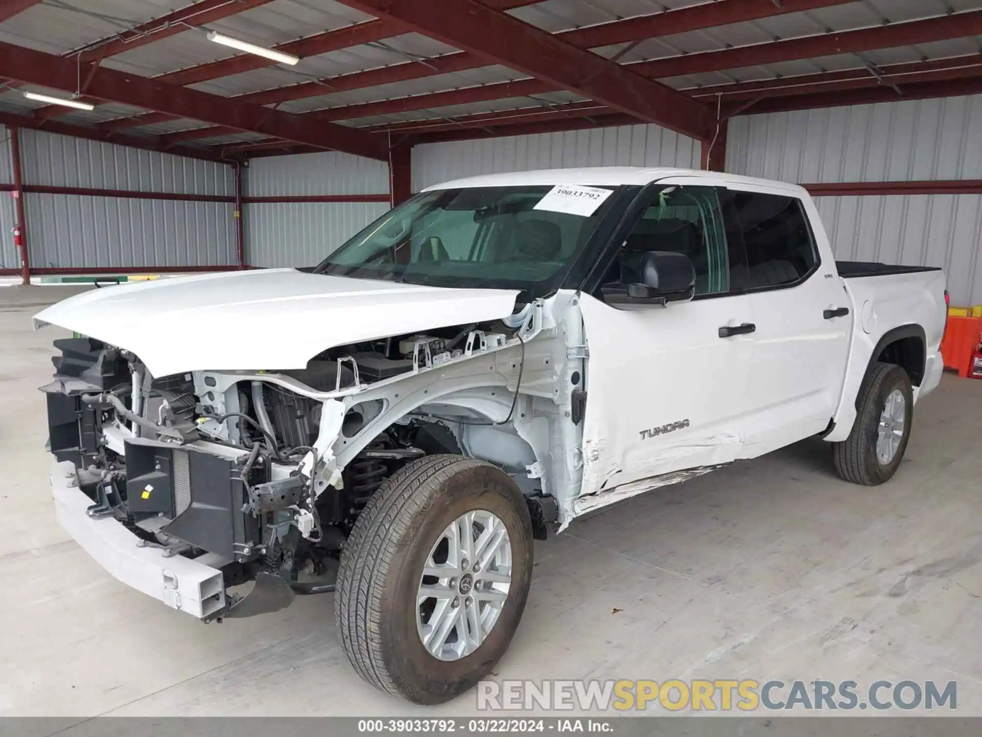 2 Photograph of a damaged car 5TFLA5AB9PX021017 TOYOTA TUNDRA 2023