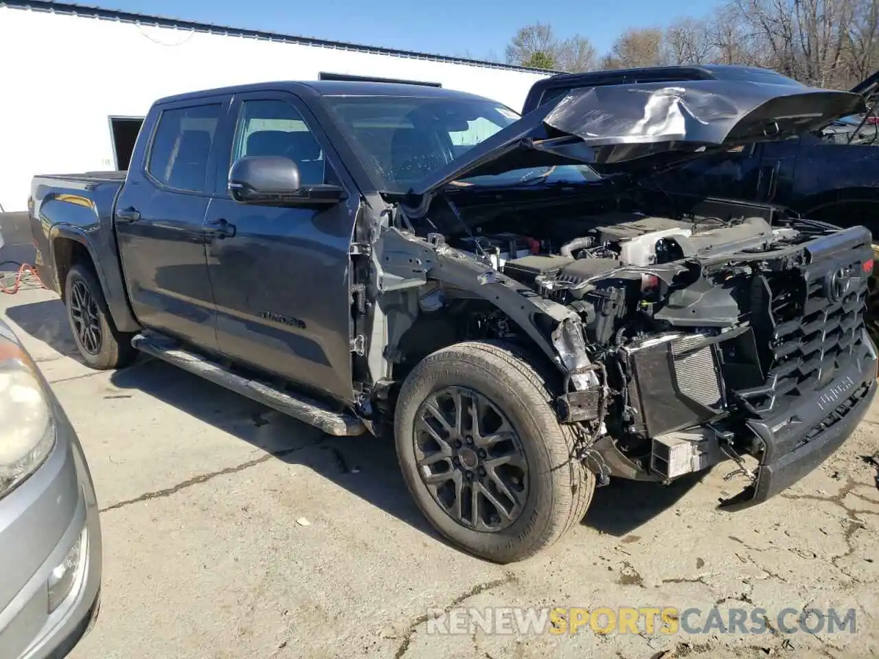 4 Photograph of a damaged car 5TFLA5DB2PX099604 TOYOTA TUNDRA 2023