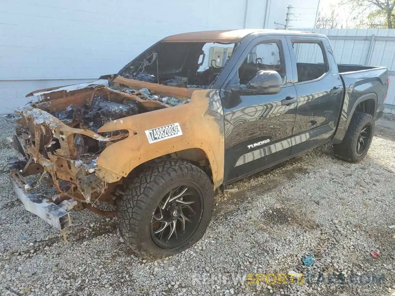 1 Photograph of a damaged car 5TFLA5DB4PX068371 TOYOTA TUNDRA 2023