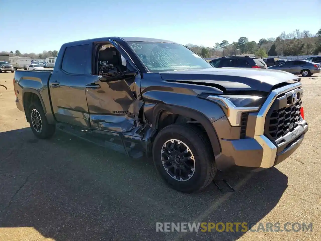 4 Photograph of a damaged car 5TFLA5DB4PX084764 TOYOTA TUNDRA 2023