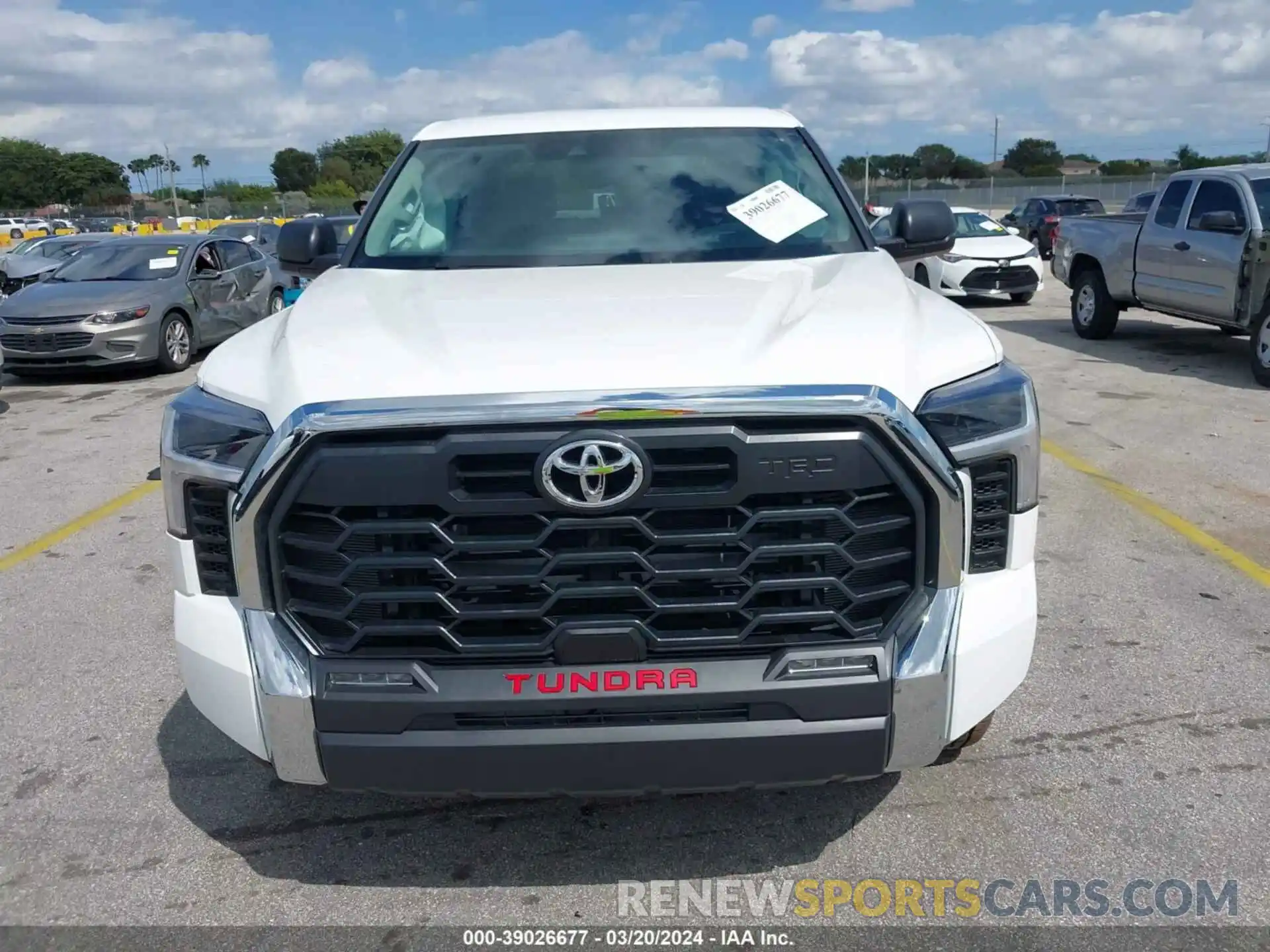 12 Photograph of a damaged car 5TFLA5DB5PX102639 TOYOTA TUNDRA 2023