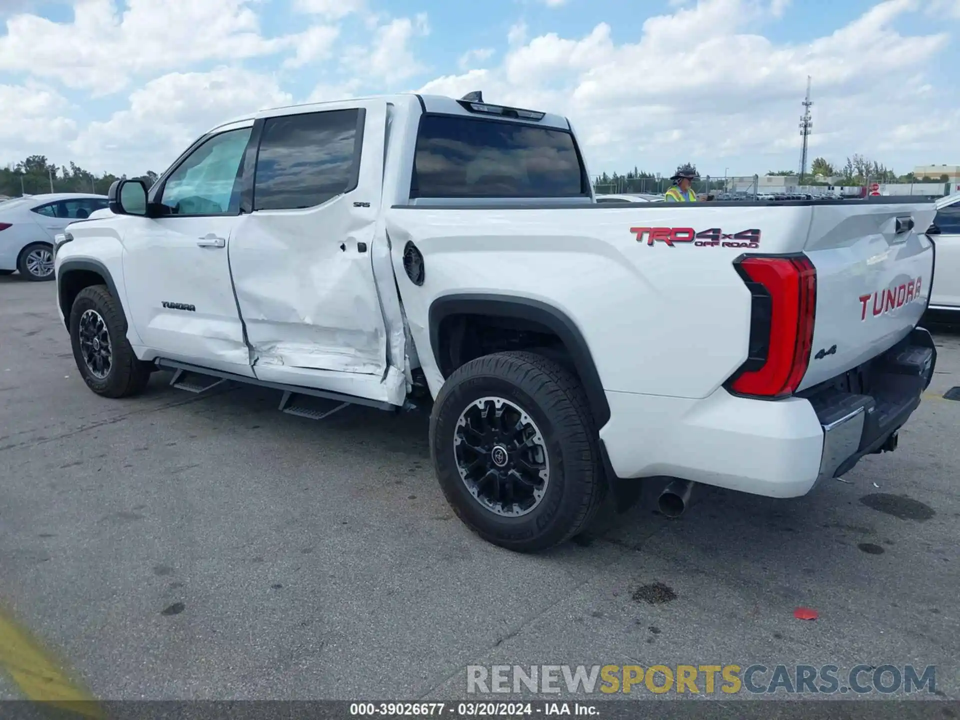 3 Photograph of a damaged car 5TFLA5DB5PX102639 TOYOTA TUNDRA 2023