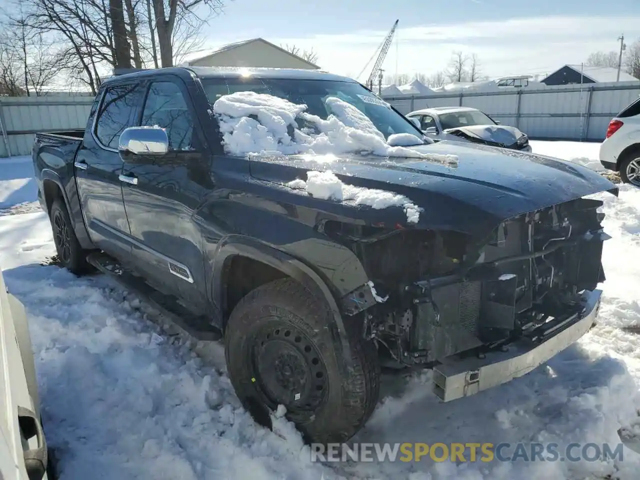 4 Photograph of a damaged car 5TFMA5DB0PX120633 TOYOTA TUNDRA 2023