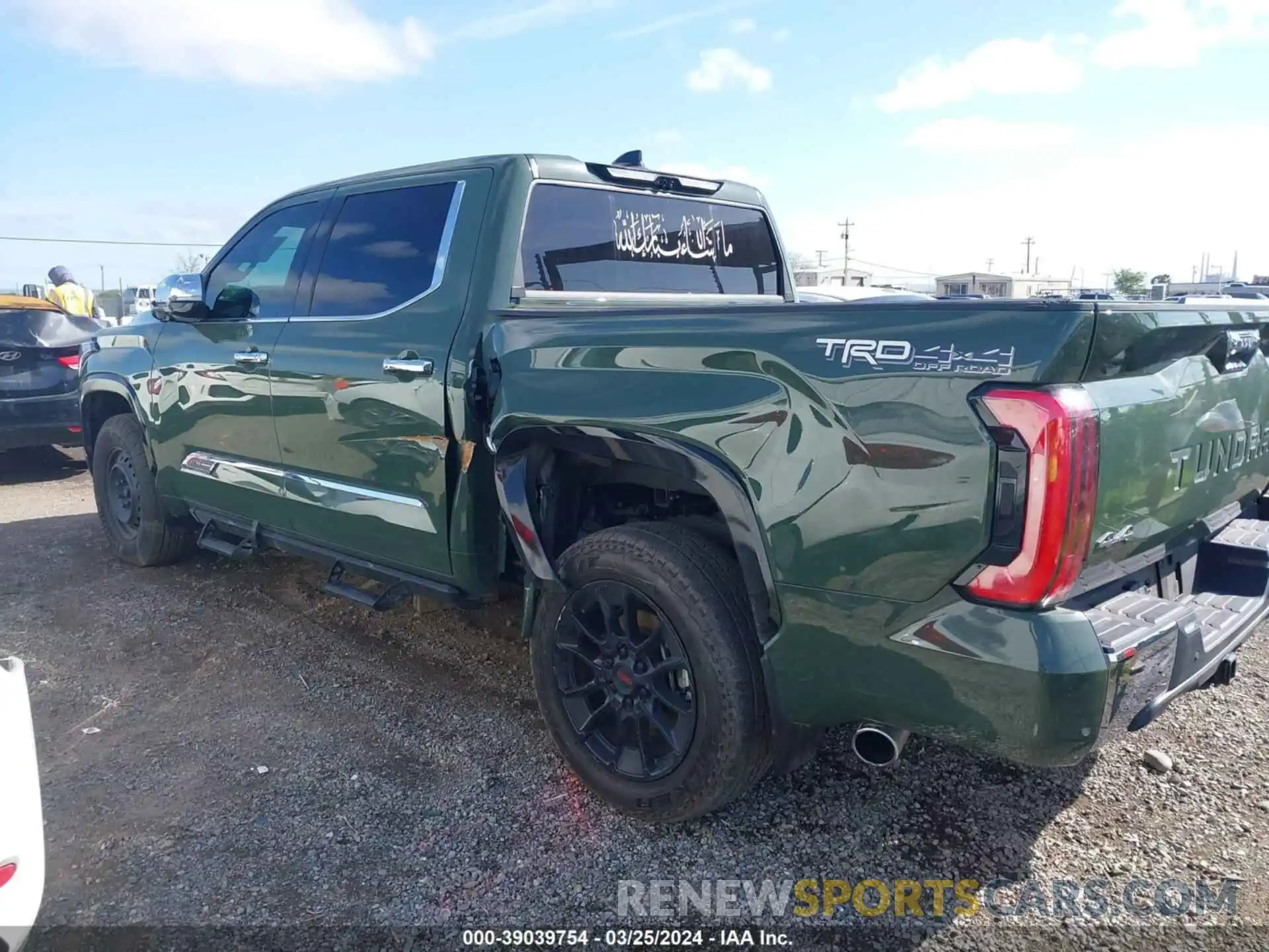 3 Photograph of a damaged car 5TFMA5DB9PX068130 TOYOTA TUNDRA 2023