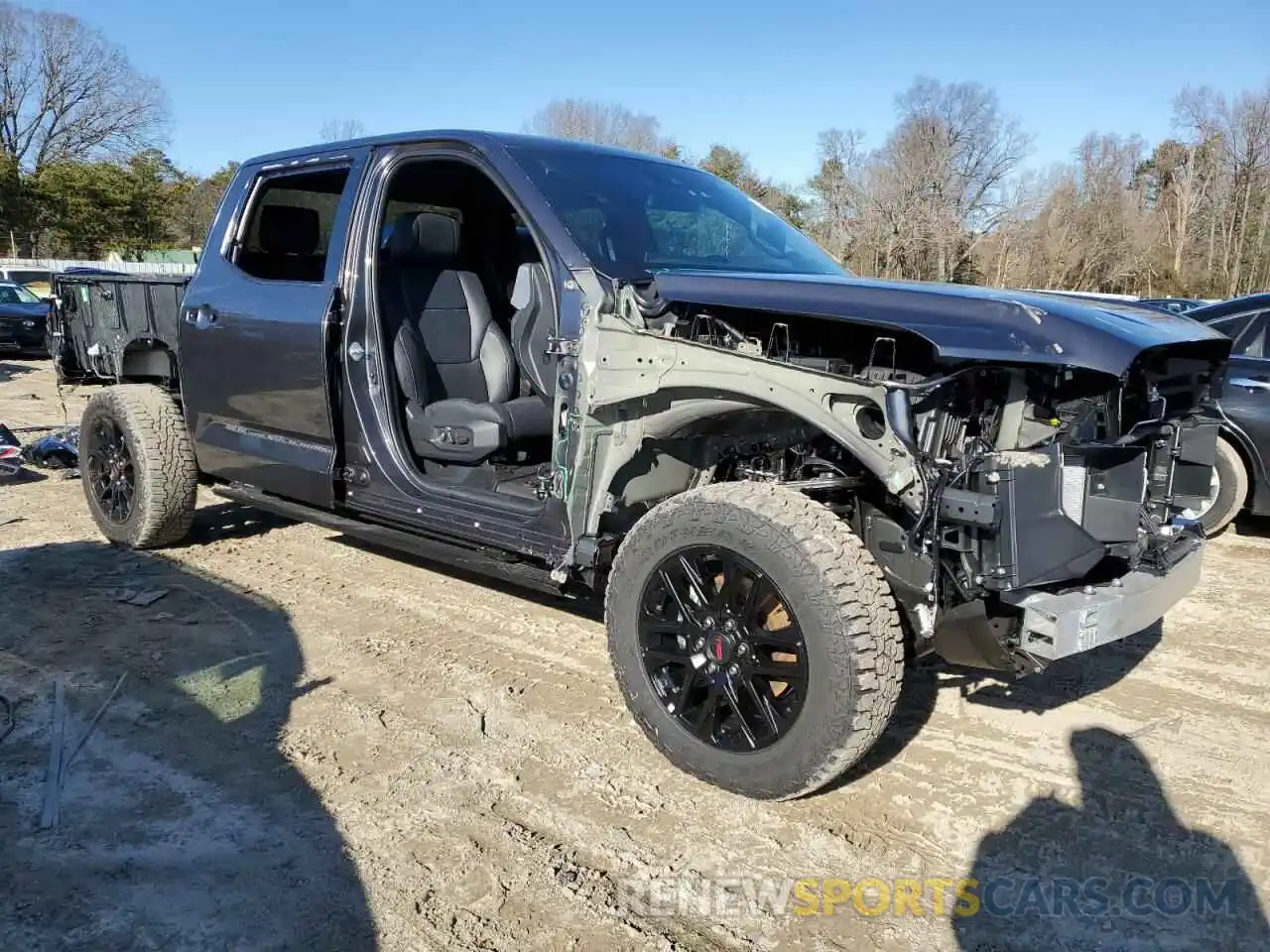 4 Photograph of a damaged car 5TFNA5DB2PX112358 TOYOTA TUNDRA 2023