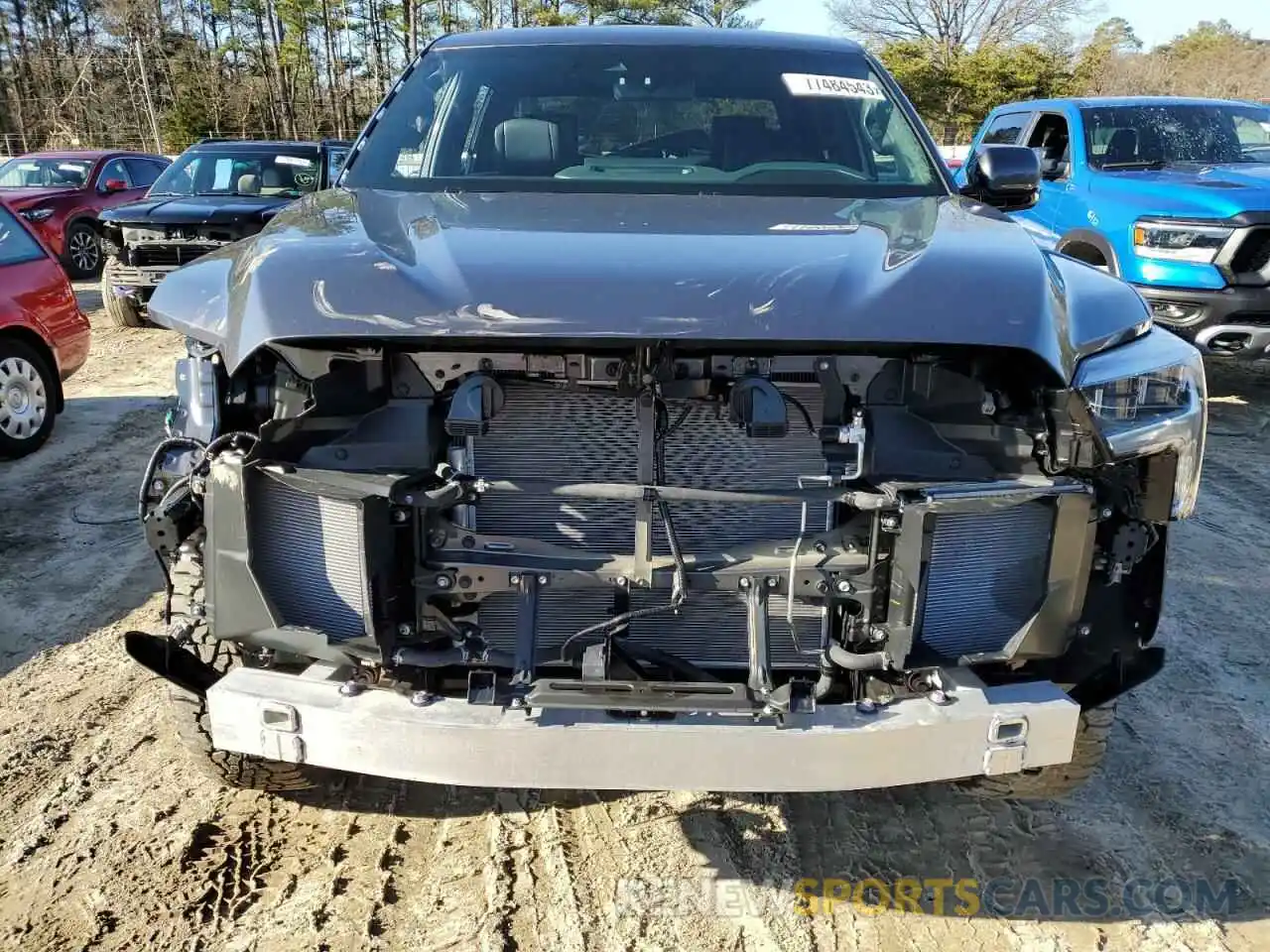 5 Photograph of a damaged car 5TFNA5DB2PX112358 TOYOTA TUNDRA 2023