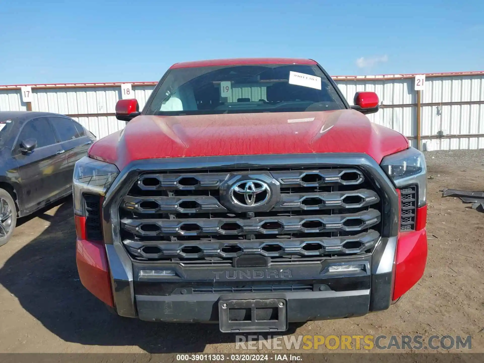 12 Photograph of a damaged car 5TFNA5DB3PX062943 TOYOTA TUNDRA 2023