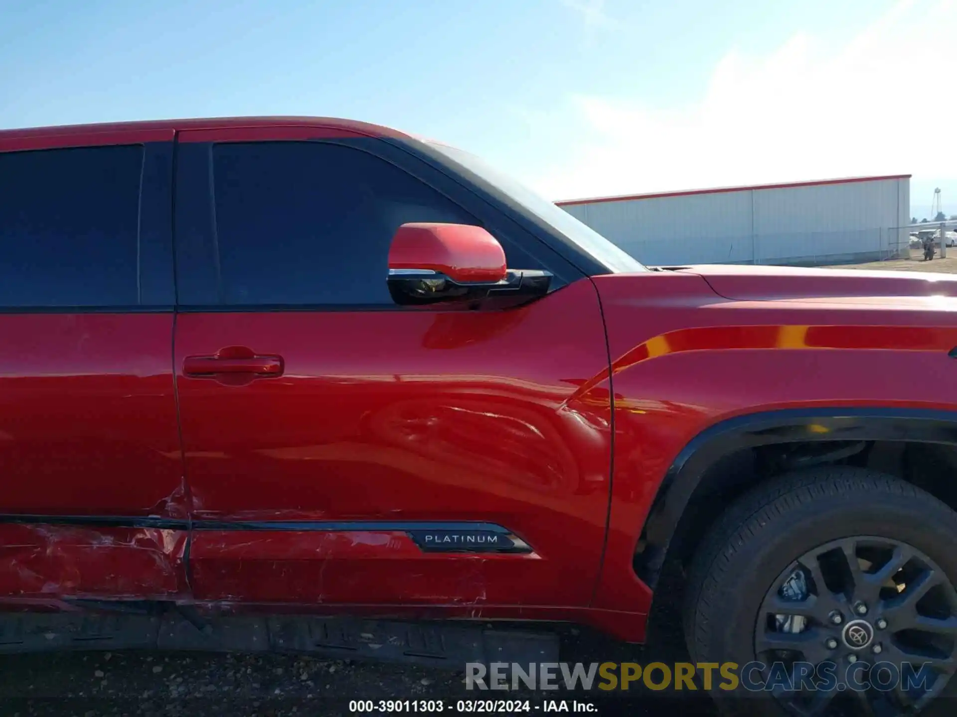 13 Photograph of a damaged car 5TFNA5DB3PX062943 TOYOTA TUNDRA 2023