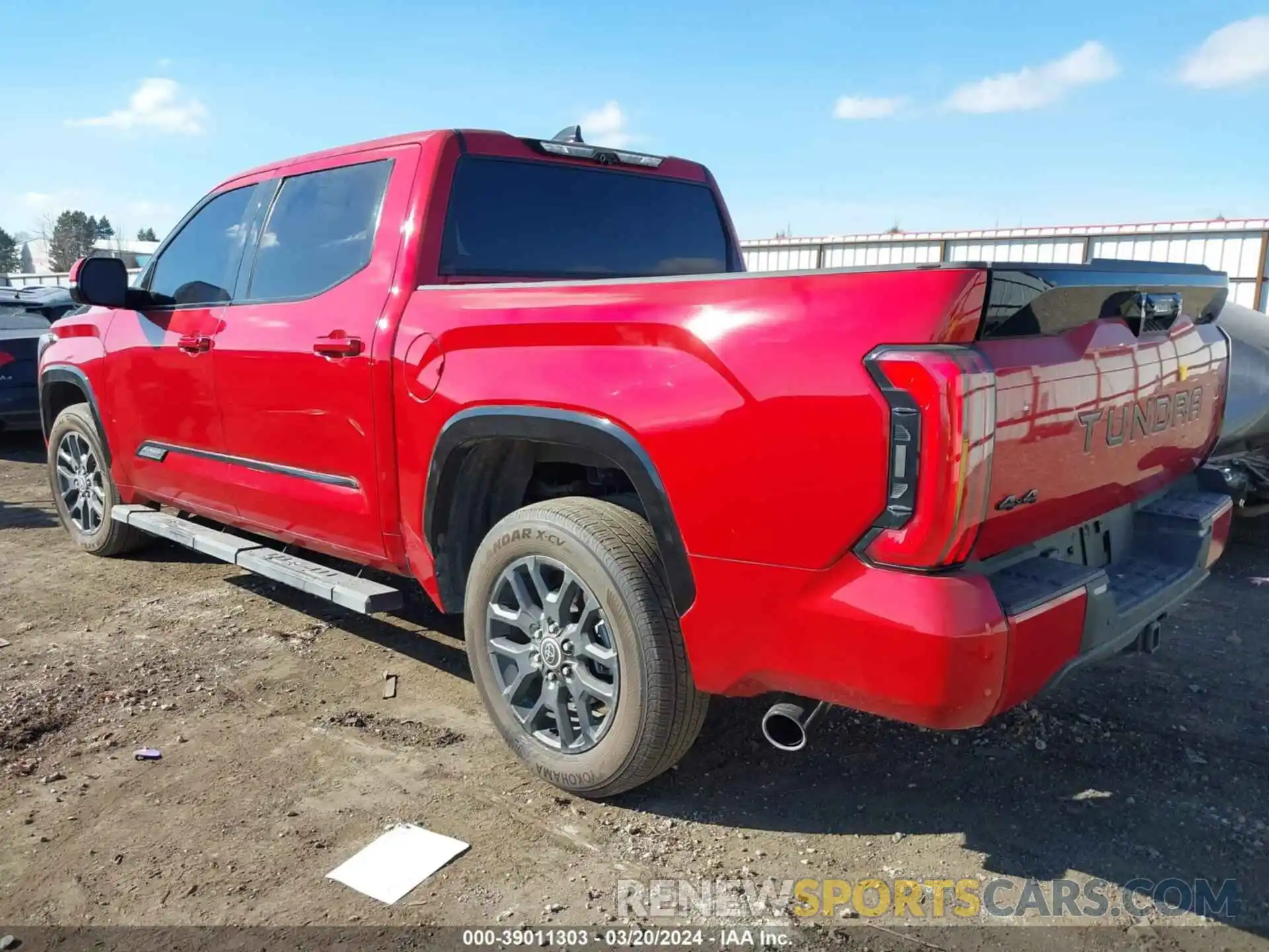 3 Photograph of a damaged car 5TFNA5DB3PX062943 TOYOTA TUNDRA 2023