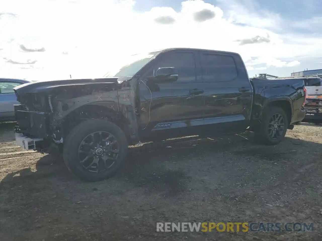 1 Photograph of a damaged car 5TFNA5DB8PX070701 TOYOTA TUNDRA 2023