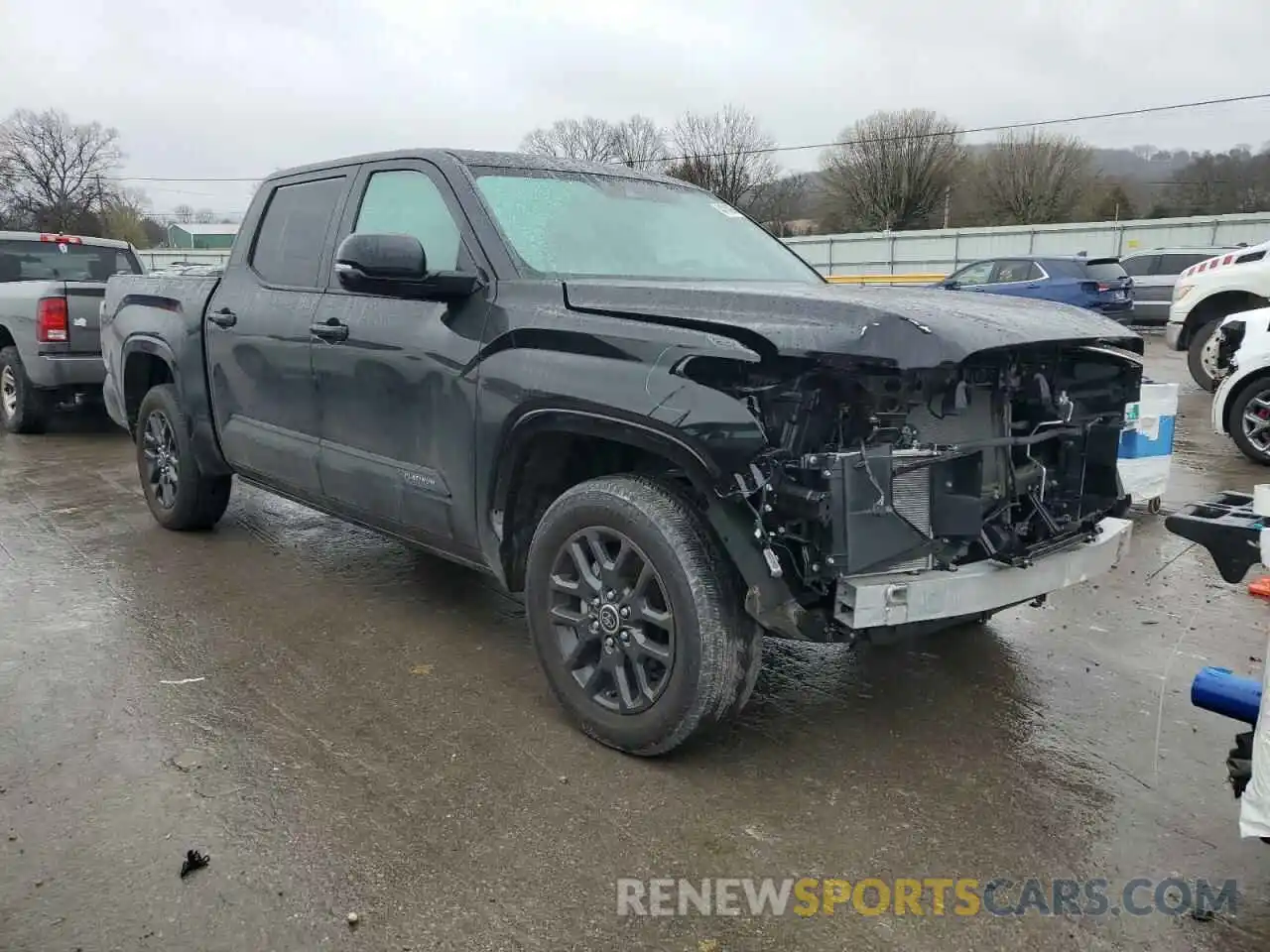 4 Photograph of a damaged car 5TFNA5DB8PX124899 TOYOTA TUNDRA 2023