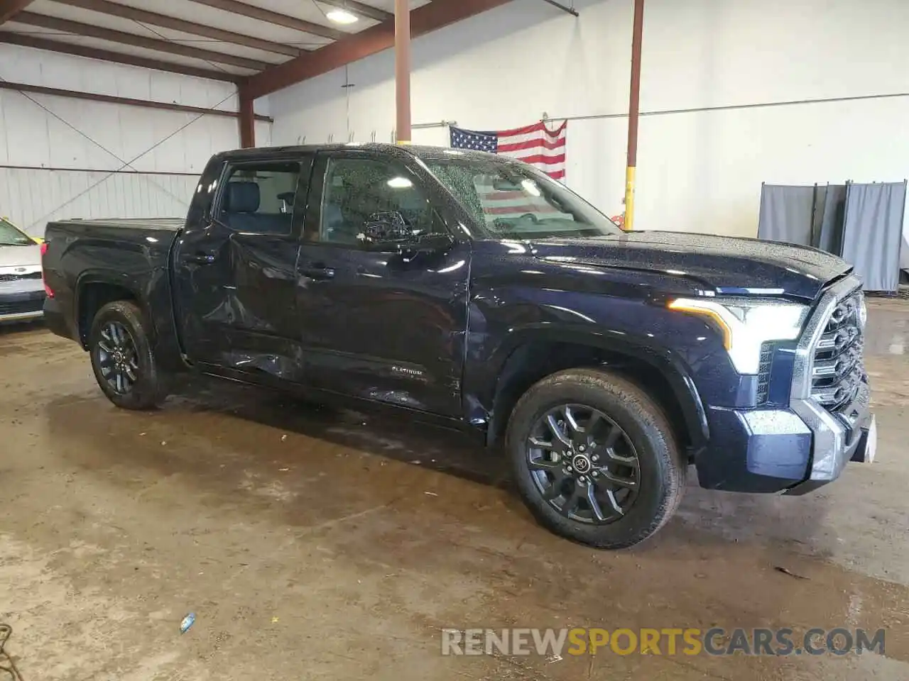 4 Photograph of a damaged car 5TFNA5DB9PX087409 TOYOTA TUNDRA 2023