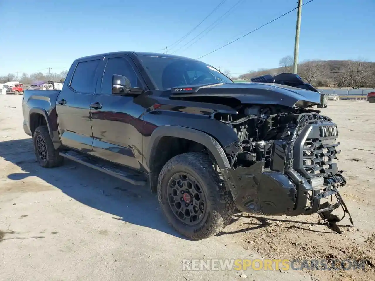 4 Photograph of a damaged car 5TFPC5DB7PX030581 TOYOTA TUNDRA 2023