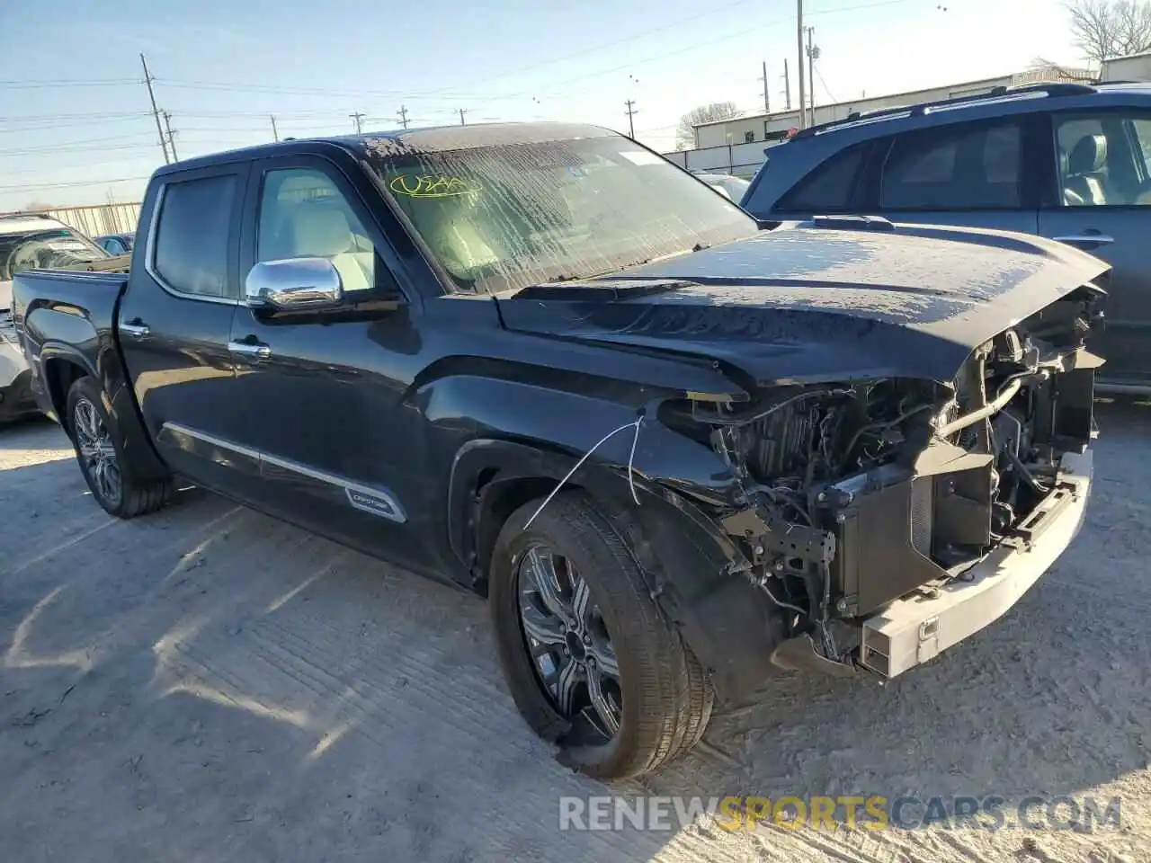 4 Photograph of a damaged car 5TFVC5DB9PX030749 TOYOTA TUNDRA 2023