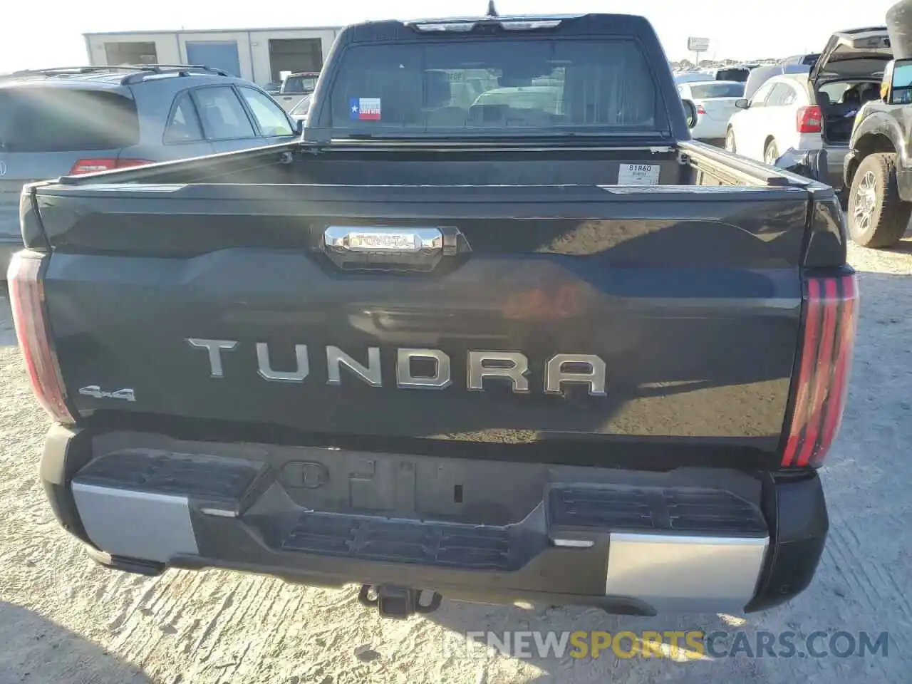 6 Photograph of a damaged car 5TFVC5DB9PX030749 TOYOTA TUNDRA 2023