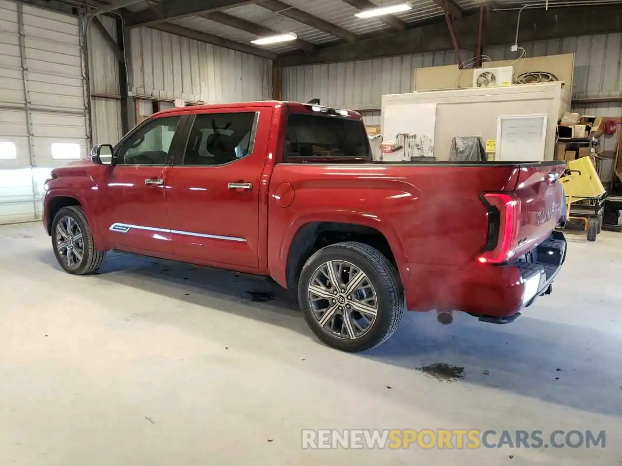 2 Photograph of a damaged car 5TFVC5DBXPX039993 TOYOTA TUNDRA 2023