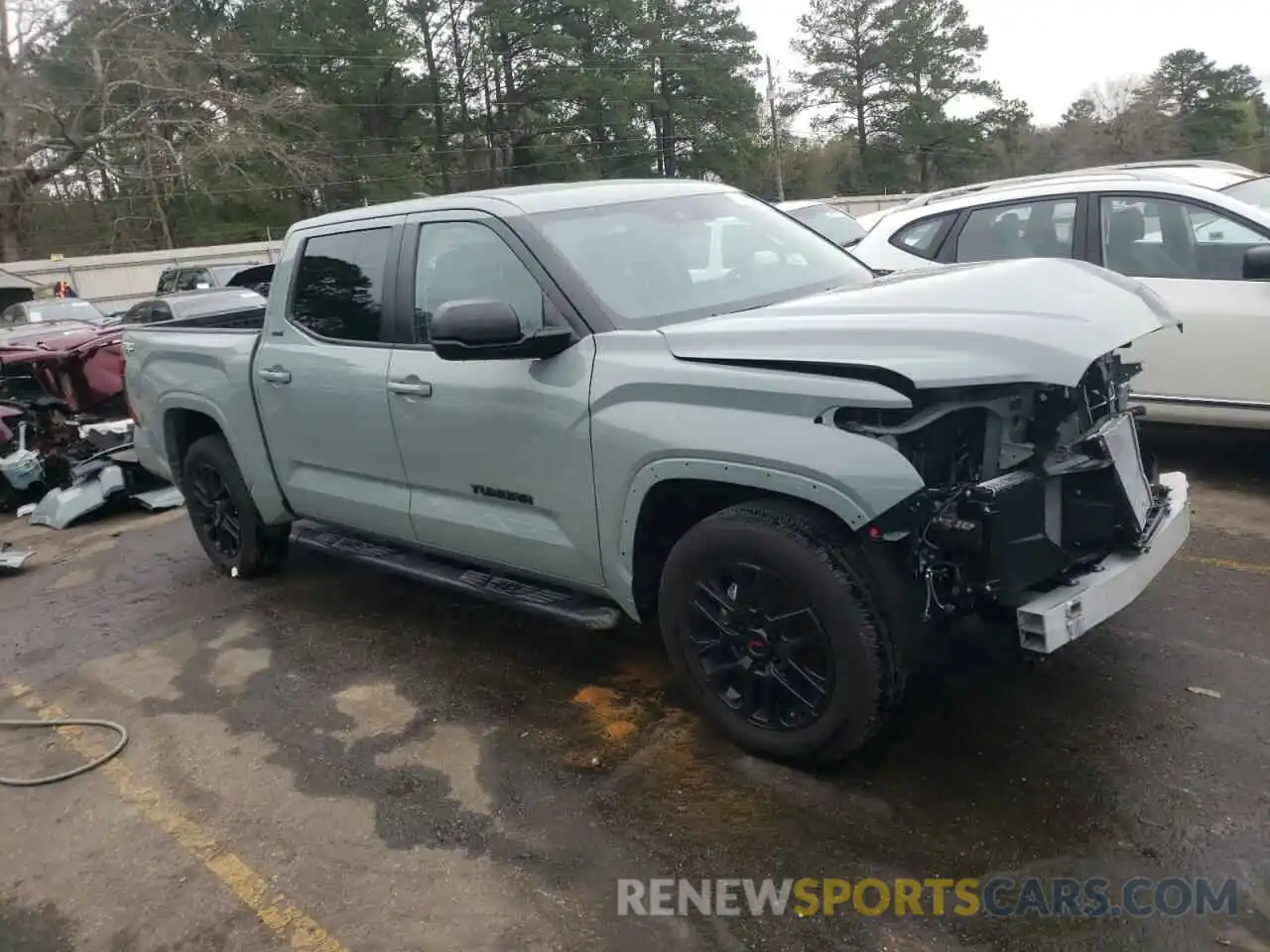 4 Photograph of a damaged car 5TFLA5AB4RX030713 TOYOTA TUNDRA 2024