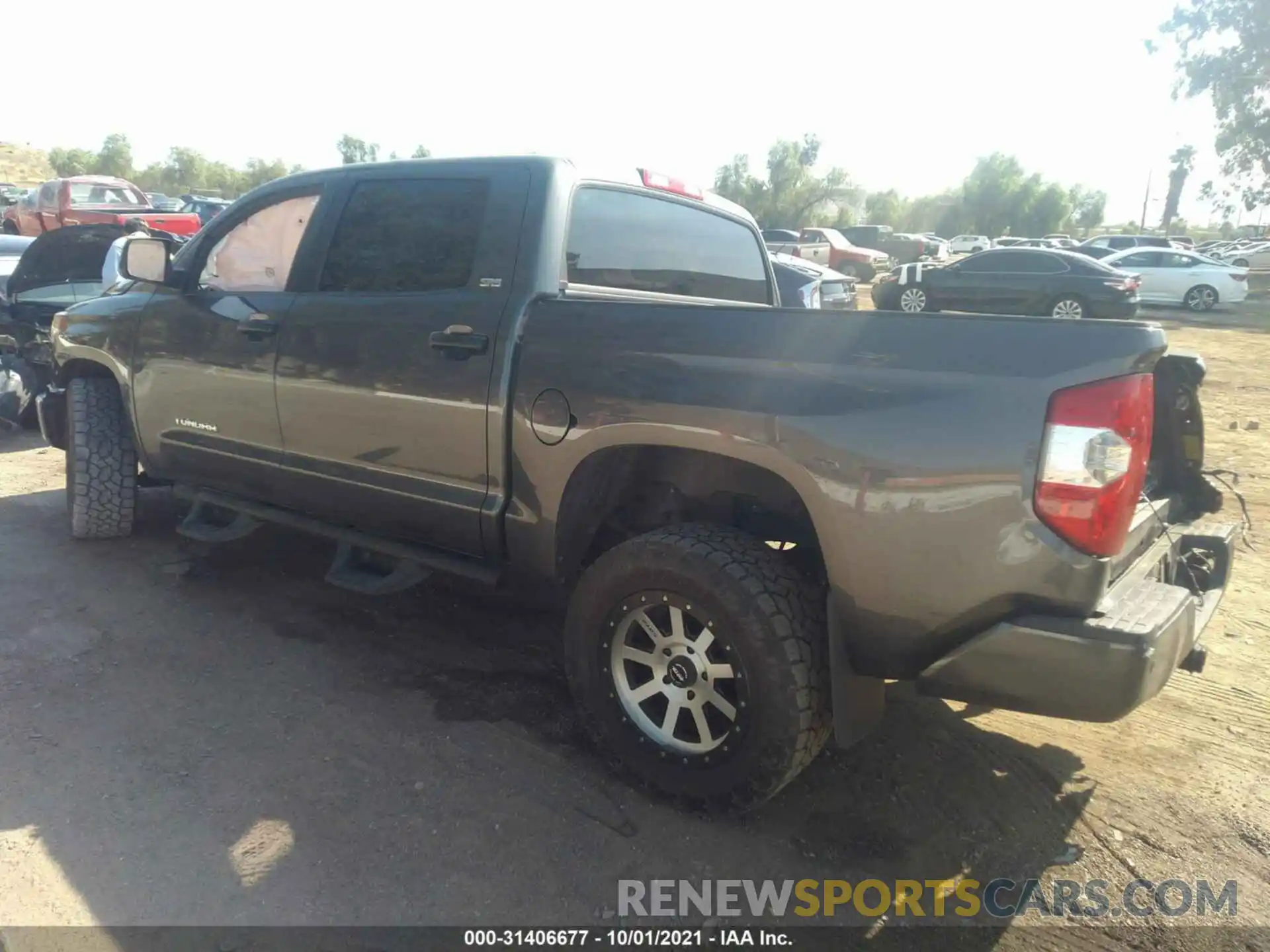 3 Photograph of a damaged car 5TFEM5F13KX134924 TOYOTA TUNDRA 2WD 2019