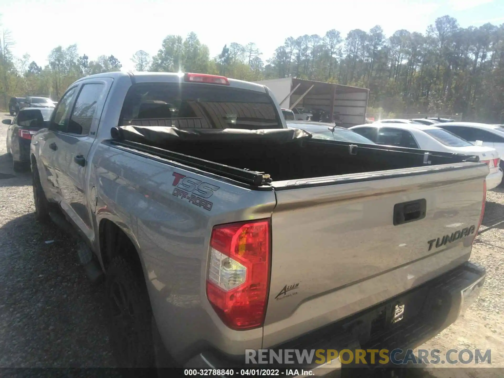 3 Photograph of a damaged car 5TFEM5F16KX135923 TOYOTA TUNDRA 2WD 2019