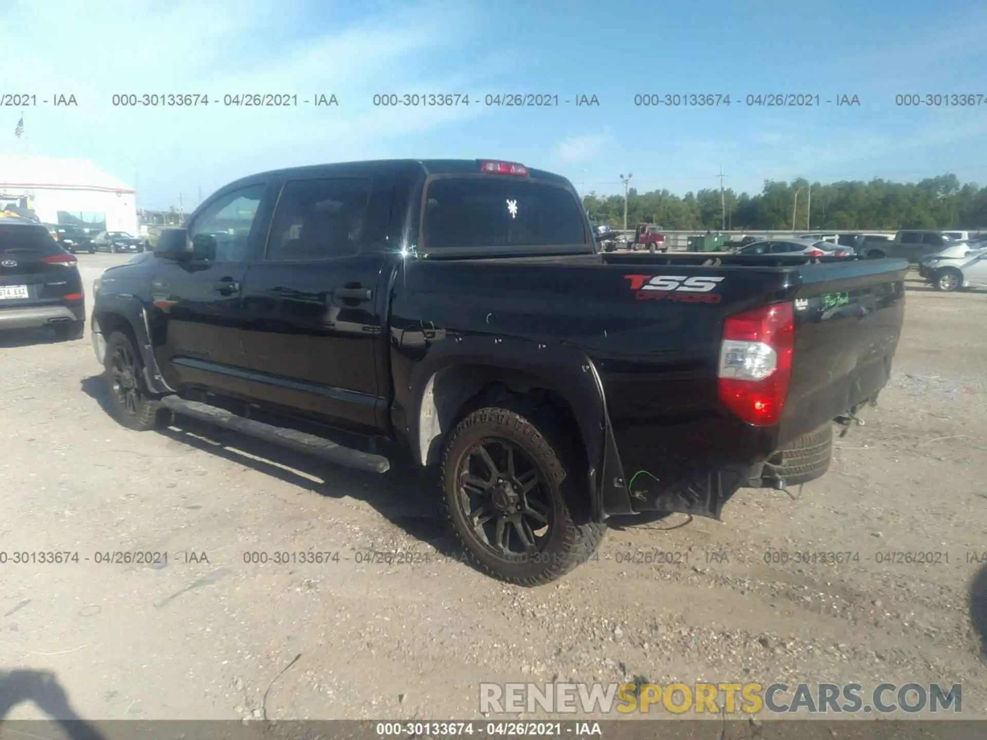 3 Photograph of a damaged car 5TFEM5F17KX141522 TOYOTA TUNDRA 2WD 2019