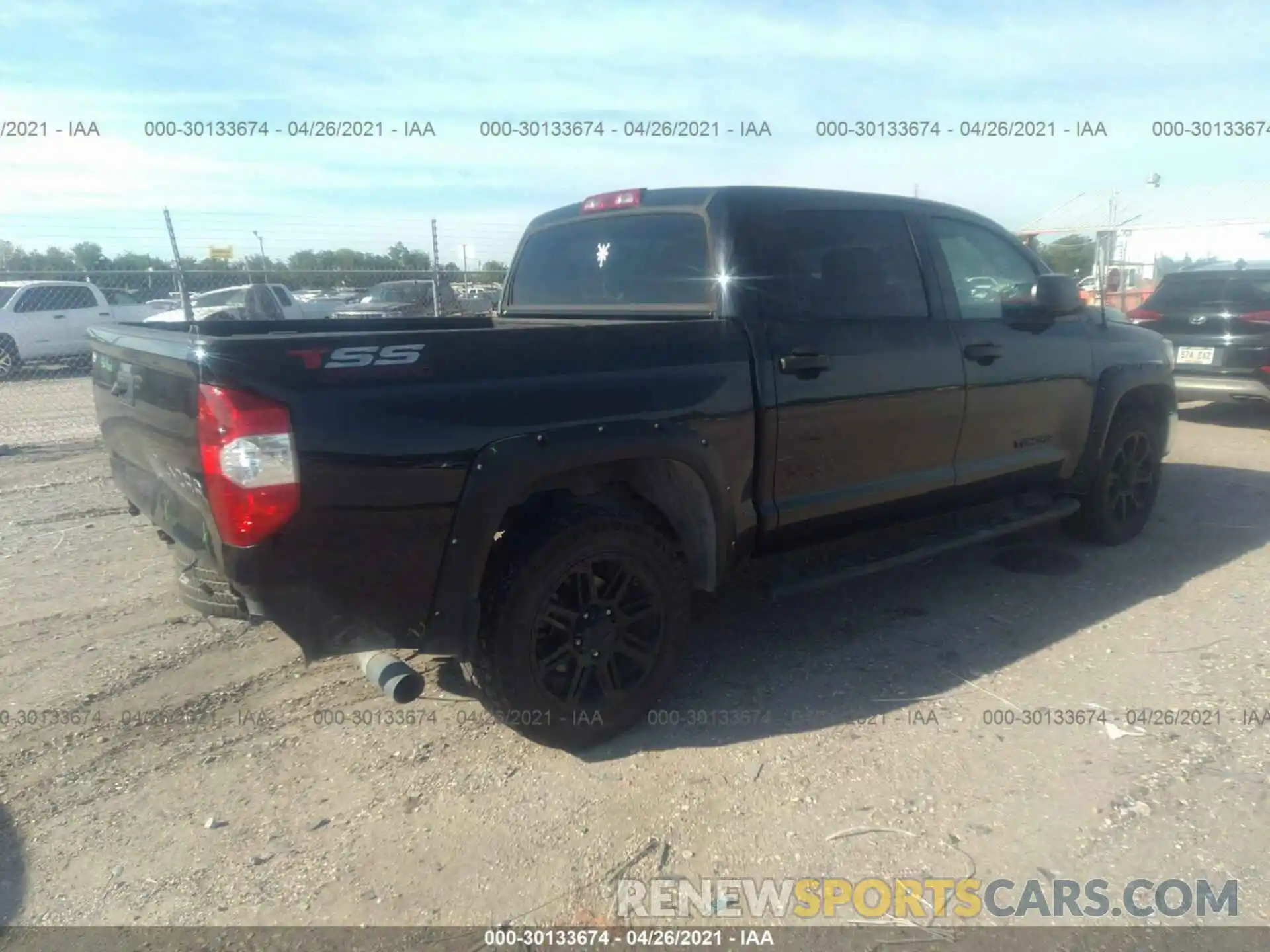 4 Photograph of a damaged car 5TFEM5F17KX141522 TOYOTA TUNDRA 2WD 2019