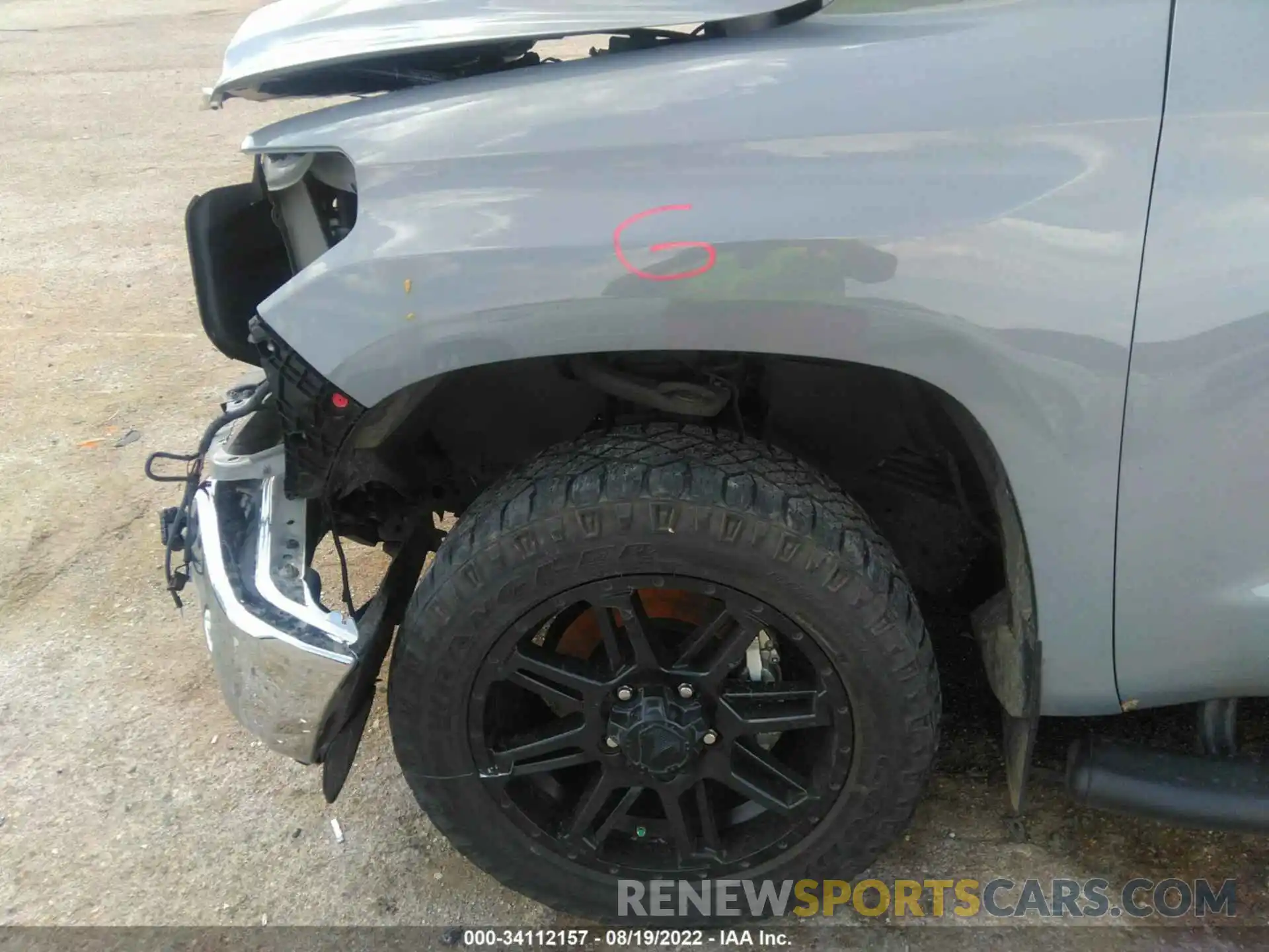 13 Photograph of a damaged car 5TFEM5F17KX142959 TOYOTA TUNDRA 2WD 2019