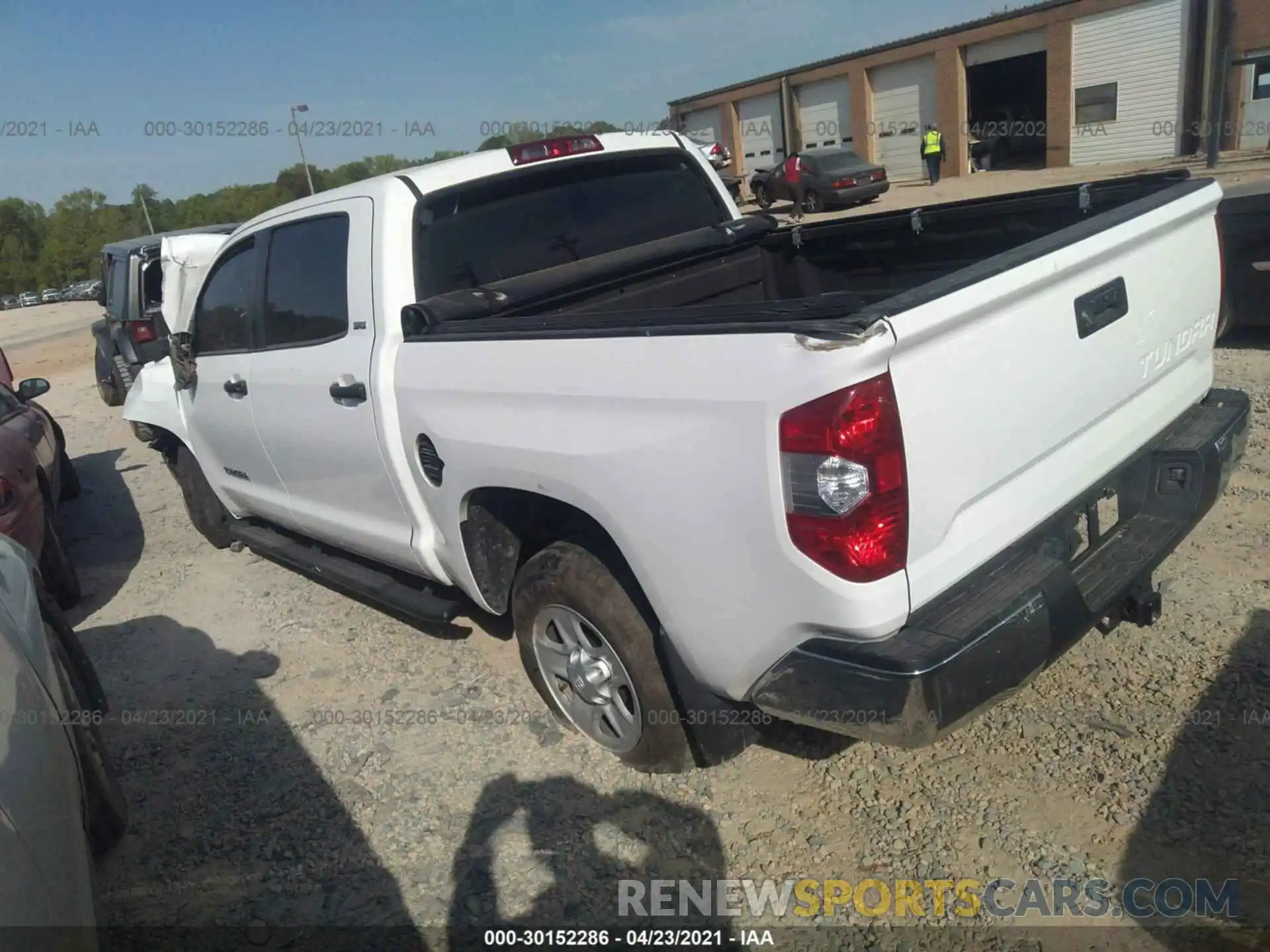 3 Photograph of a damaged car 5TFEM5F18KX141142 TOYOTA TUNDRA 2WD 2019