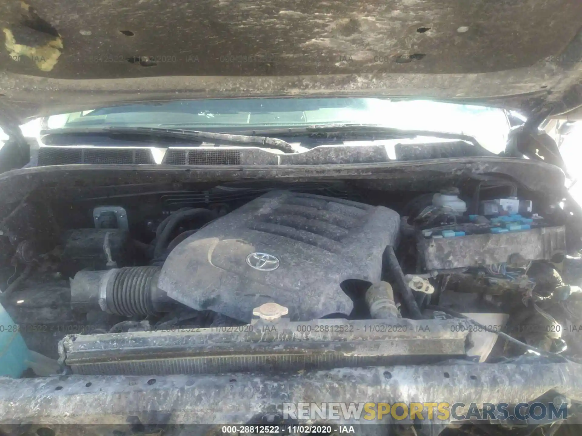 10 Photograph of a damaged car 5TFEM5F1XKX136489 TOYOTA TUNDRA 2WD 2019